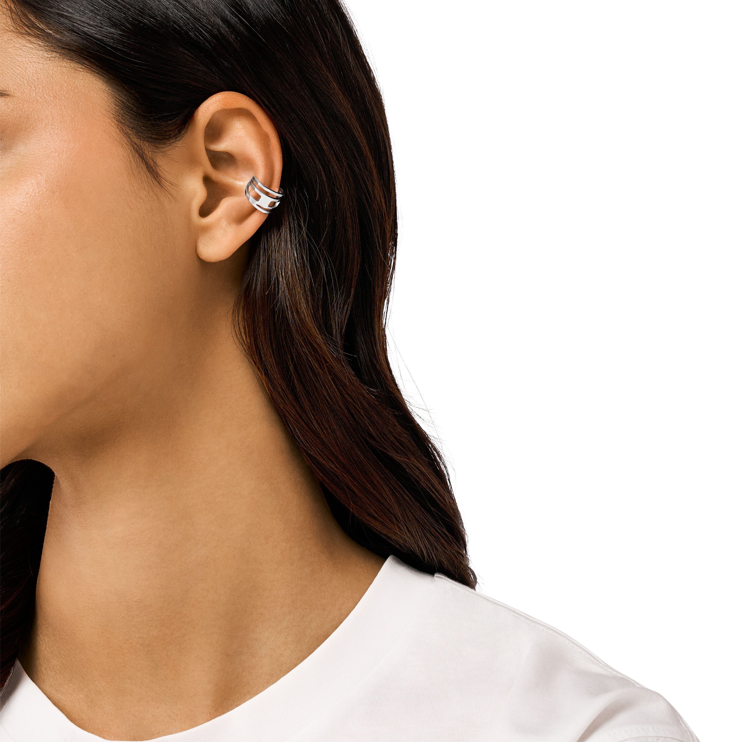 Diesel Ohrklemme »Schmuck Geschenk Edelstahl Ohrschmuck Ohrring Earcuff, DX1532040«