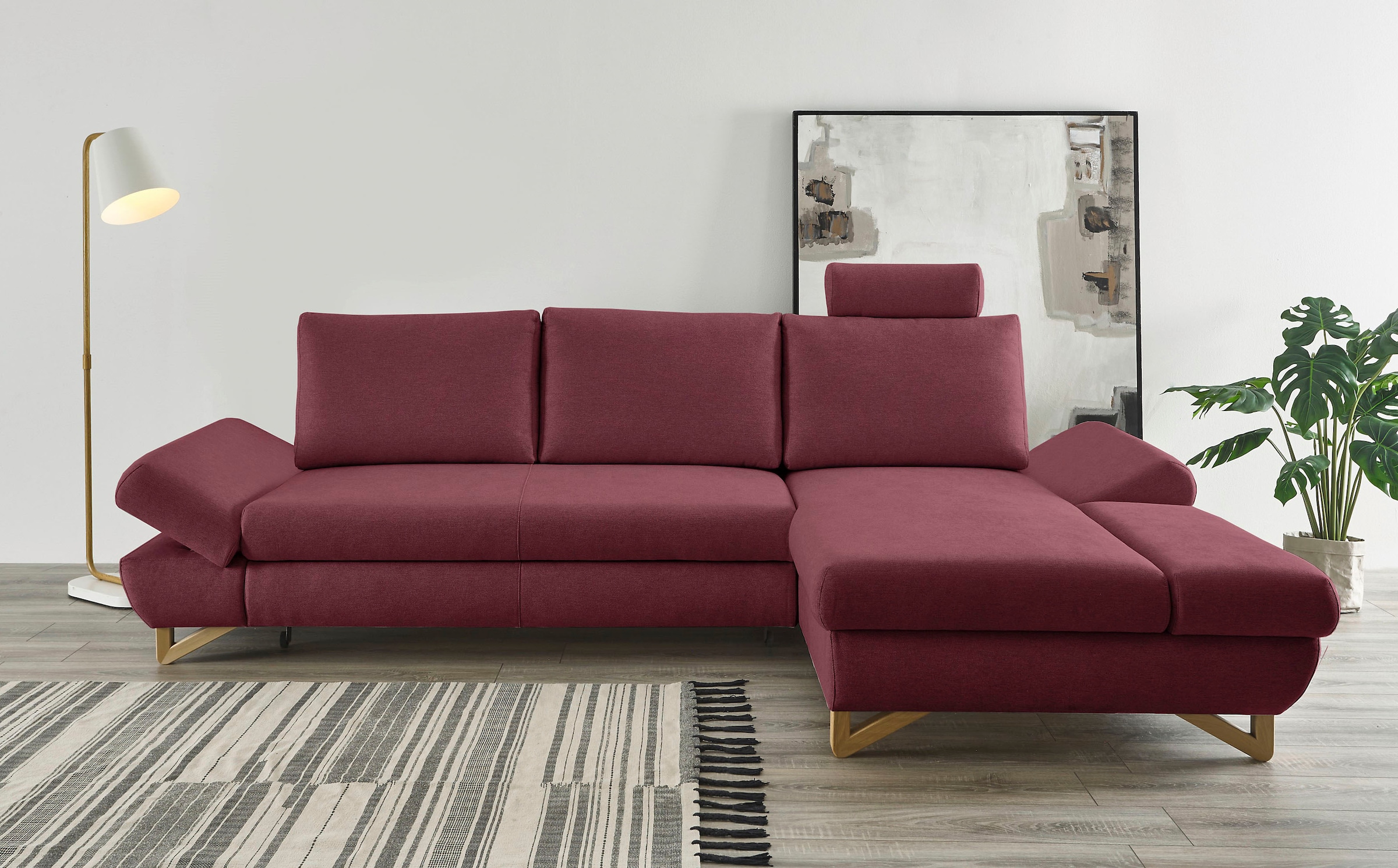 Schlafsofa »City/Giron«, komfortable Bettfunktion (Liegefläche 245 x 138 cm), sowie...