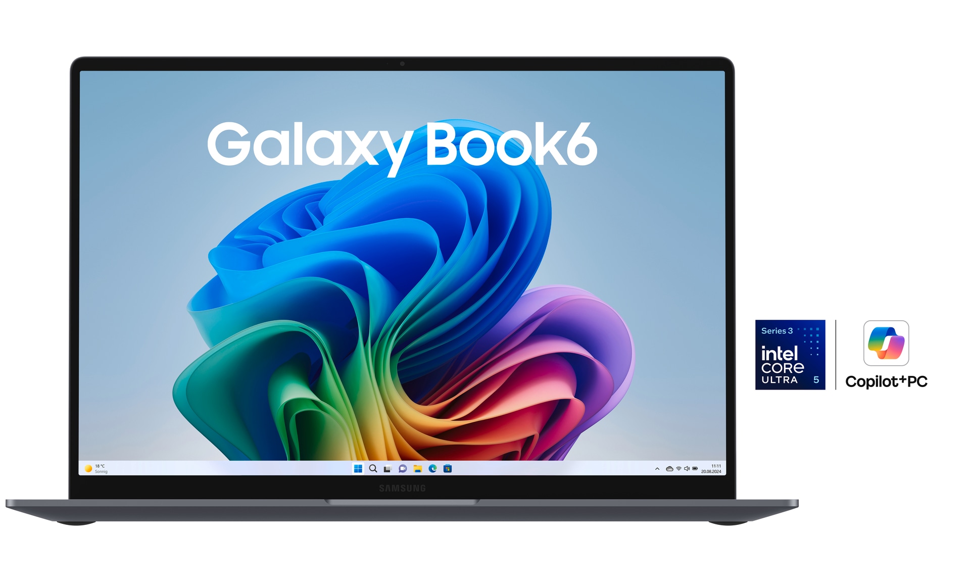 SAMSUNG Notebook "Galaxy Book6 NP760X Touch", grau, 16 GB RAM 512 GB SSD, Core Ultra 5, Microsoft Windows 11 Home, Notebooks