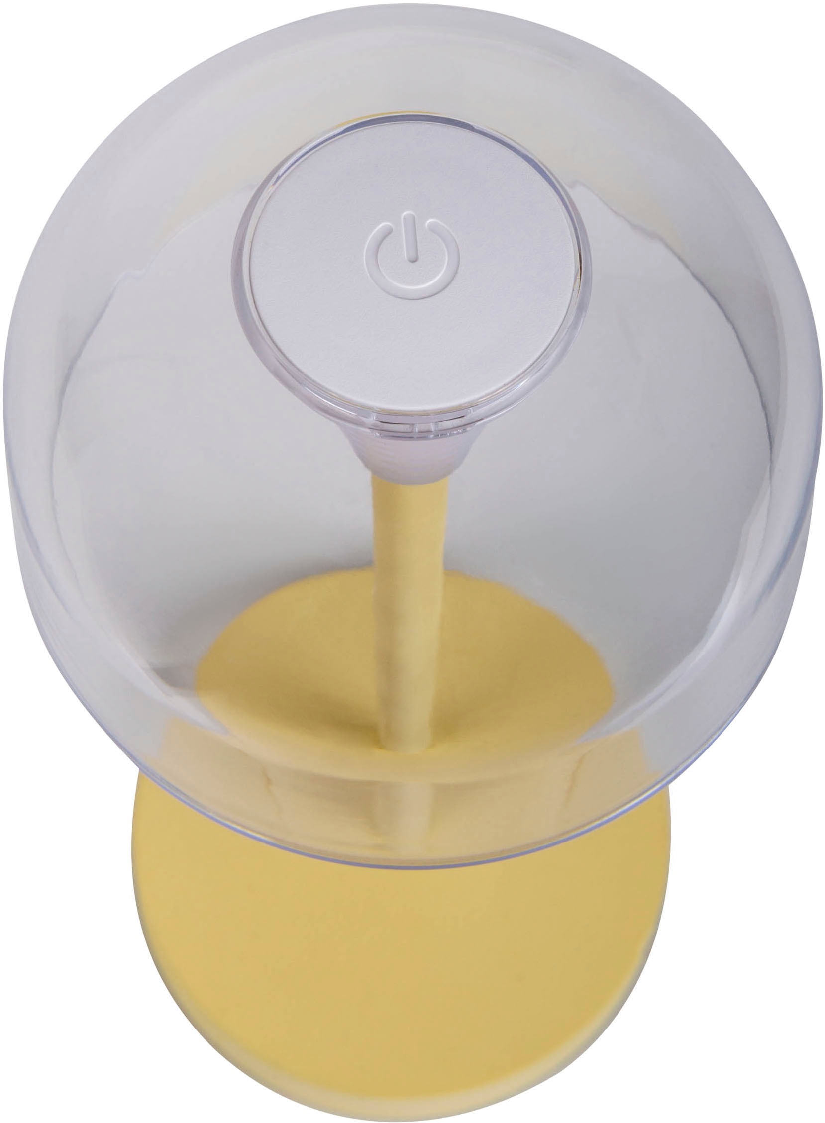 NÄVE Gomba LED Table Lamp Yellow 8cm 3