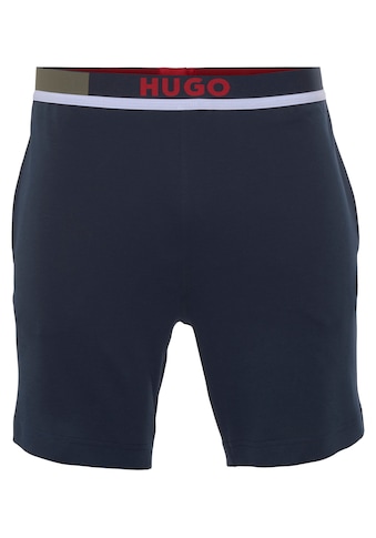 HUGO Pyjamashorts »Colorblock Short Set«