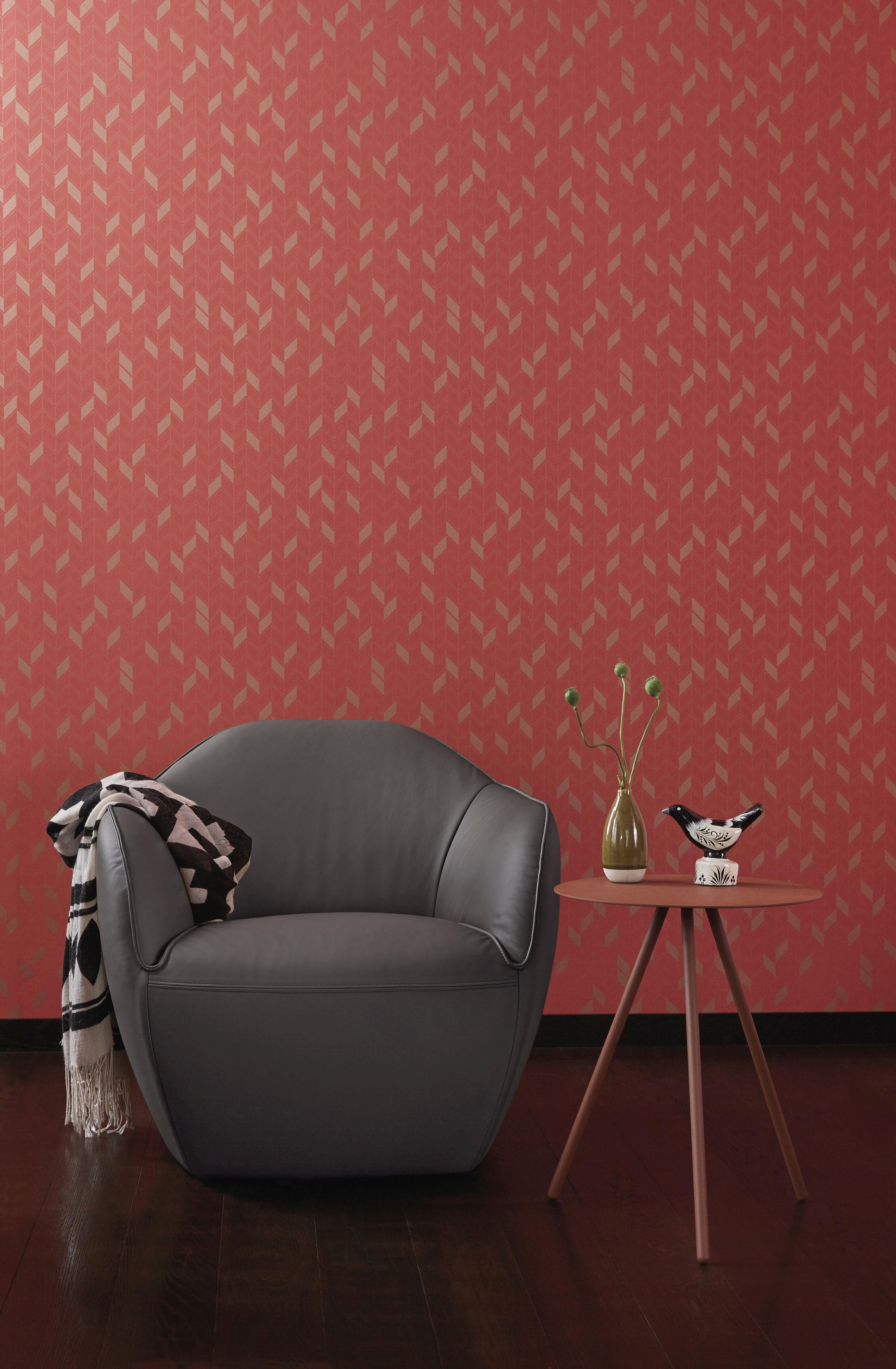 Creation BY ROLF BENZ Sessel "CR.480 Designsessel, Loungesessel, Breite 79cm" Wahlweise aus Leder oder Chenille