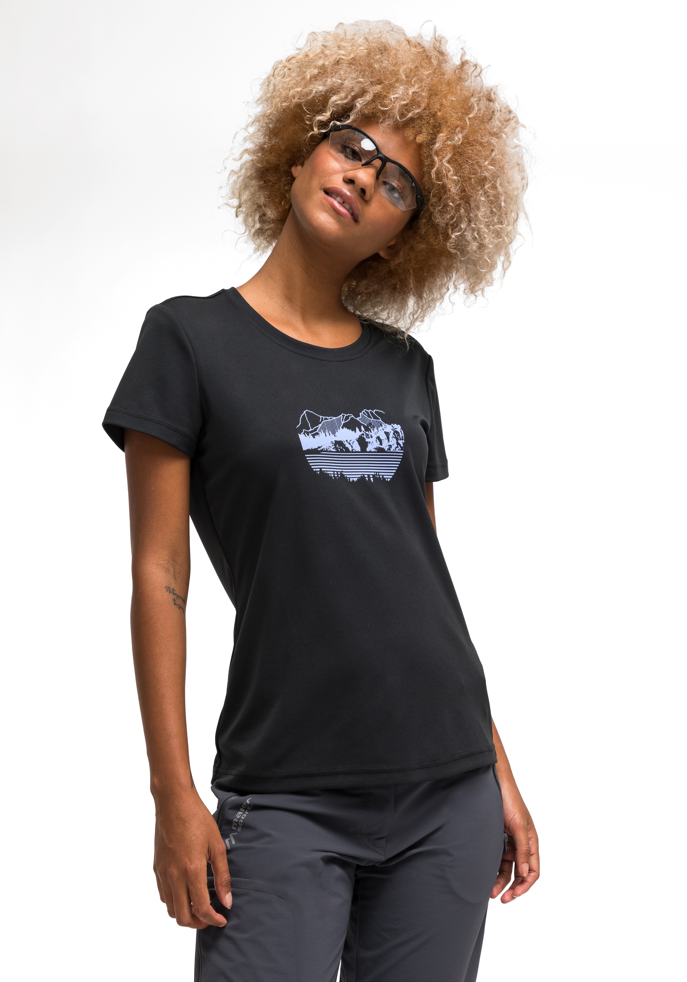 Maier Sports Funktionsshirt »Waltraut Print«, Funktional vielseitiges T-Shirt mit... kaufen