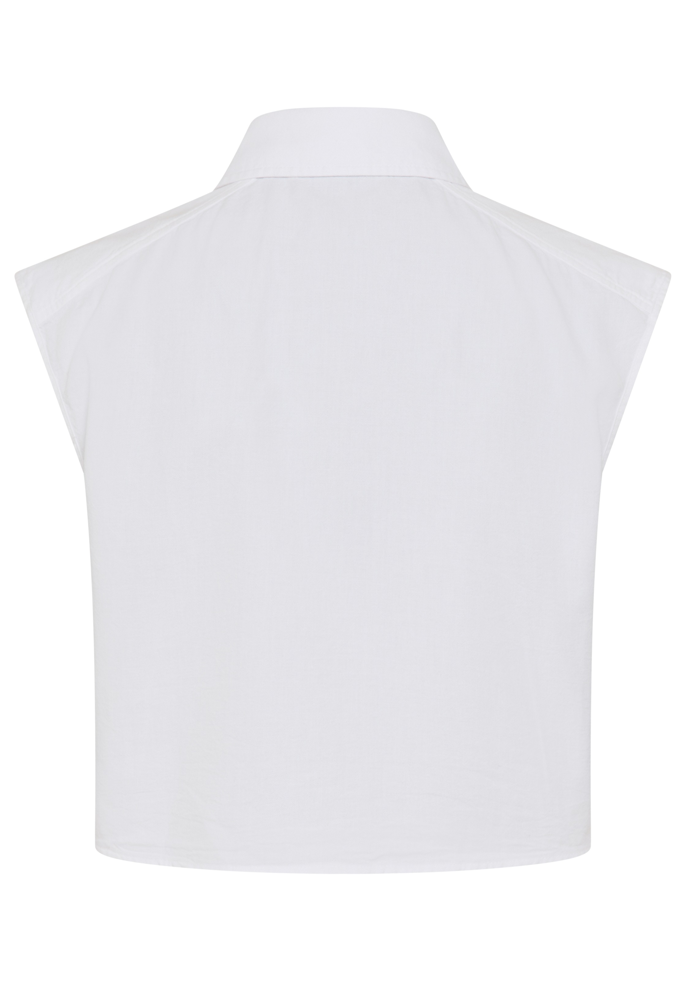 HUGO Blue Hemdbluse "Estate" in verkürzter Länge, ärmellos günstig online kaufen