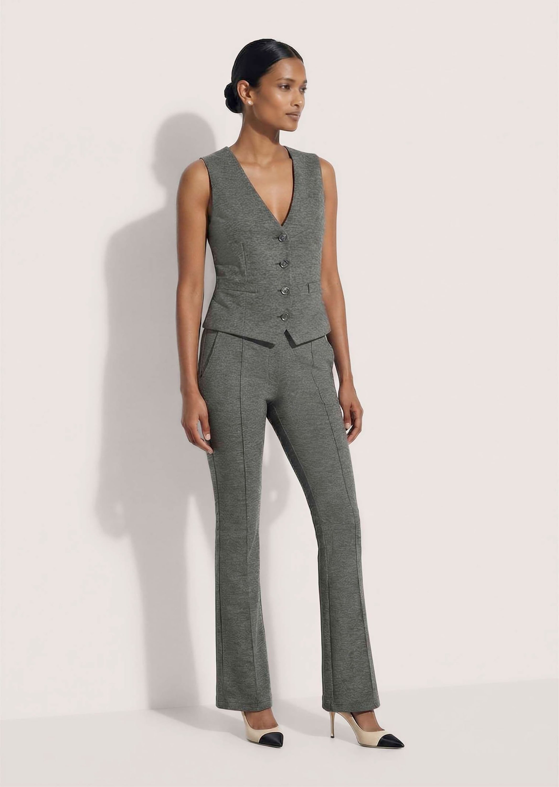 MADELEINE Schlupfhose »Hose Jerseyhose mit Bootcut-Bein«
