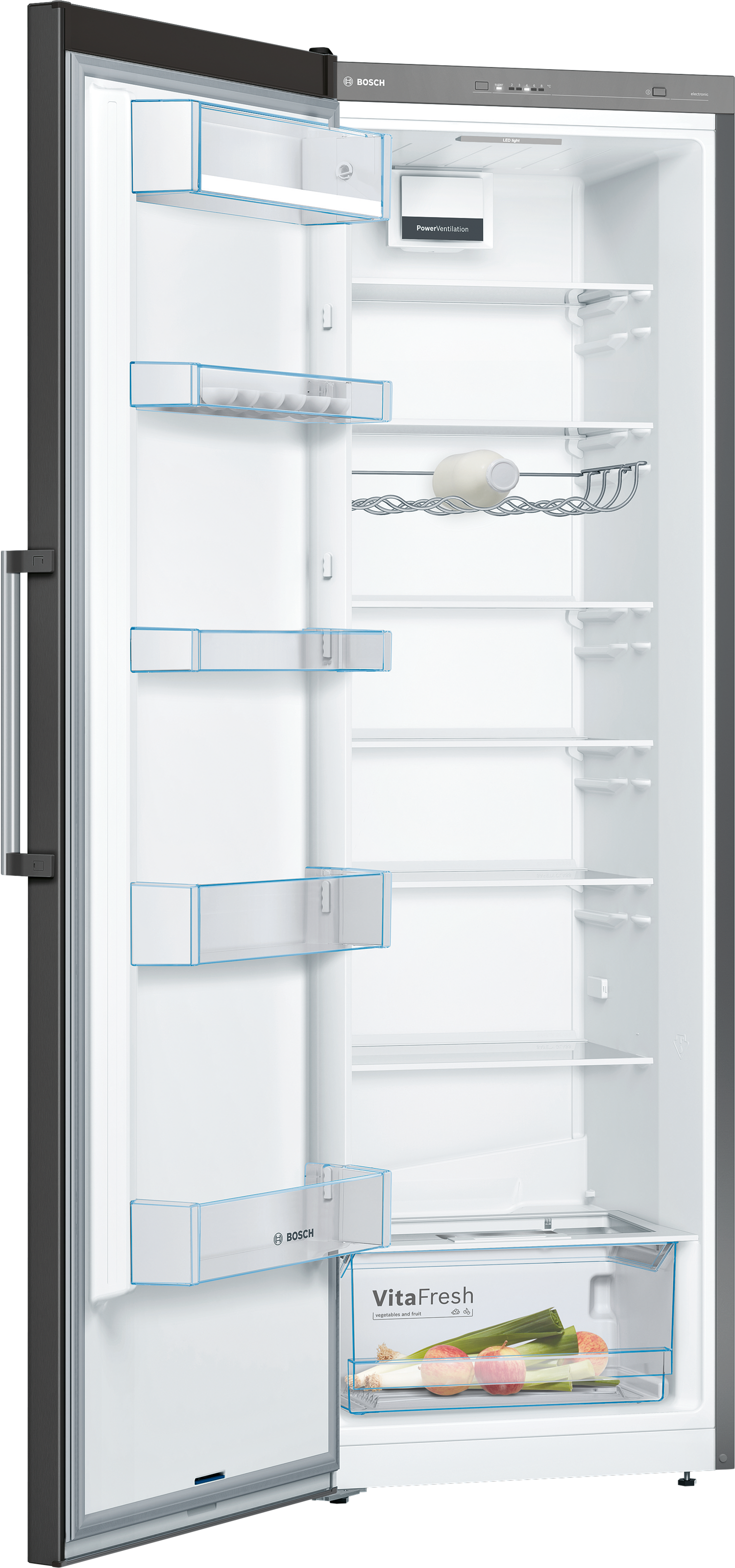 BOSCH Vollraumkühlschrank Serie 4 "KSV36VXDP" 186 cm hoch 60 cm breit günstig online kaufen