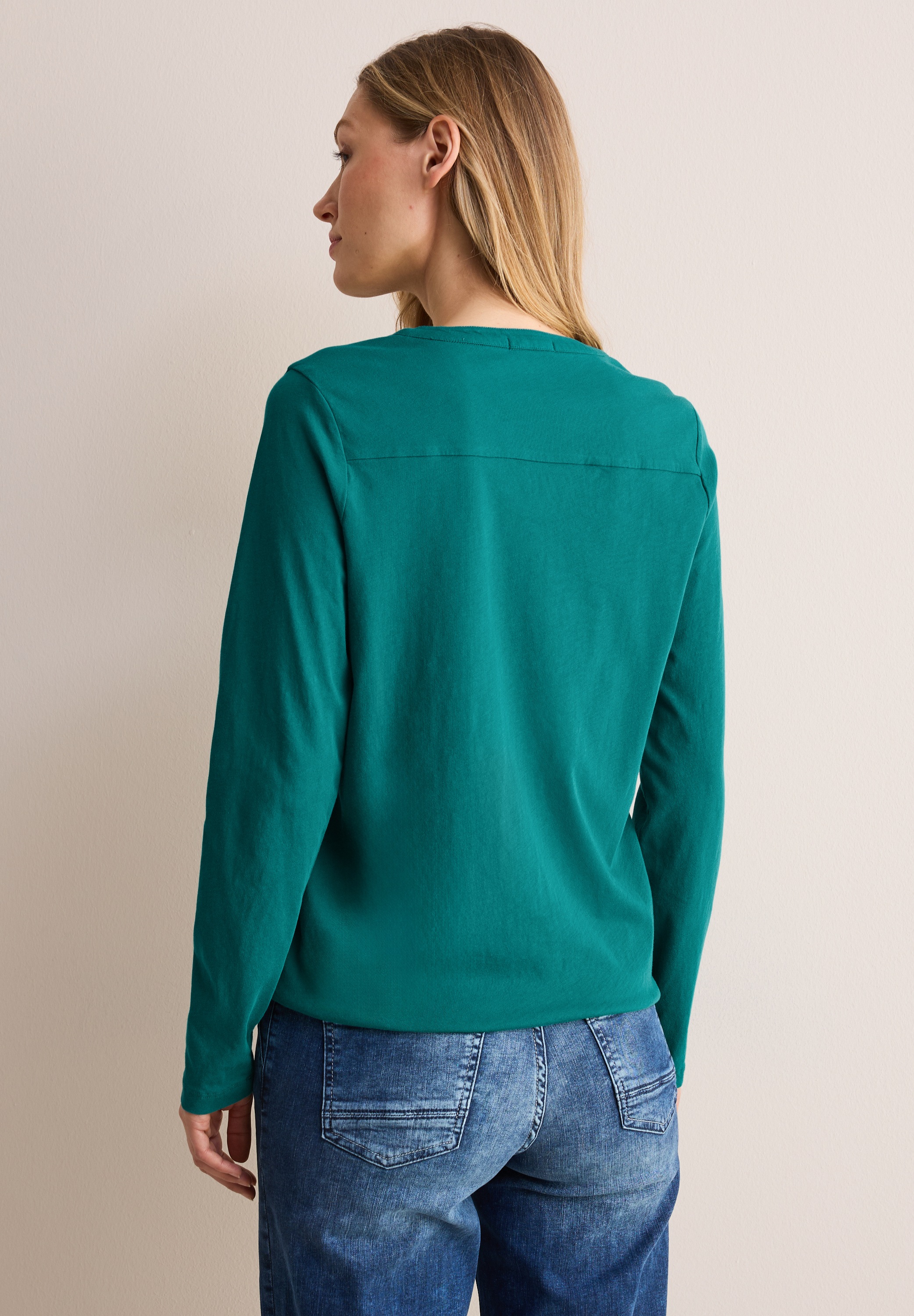 Cecil Langarmshirt, aus reiner Baumwolle