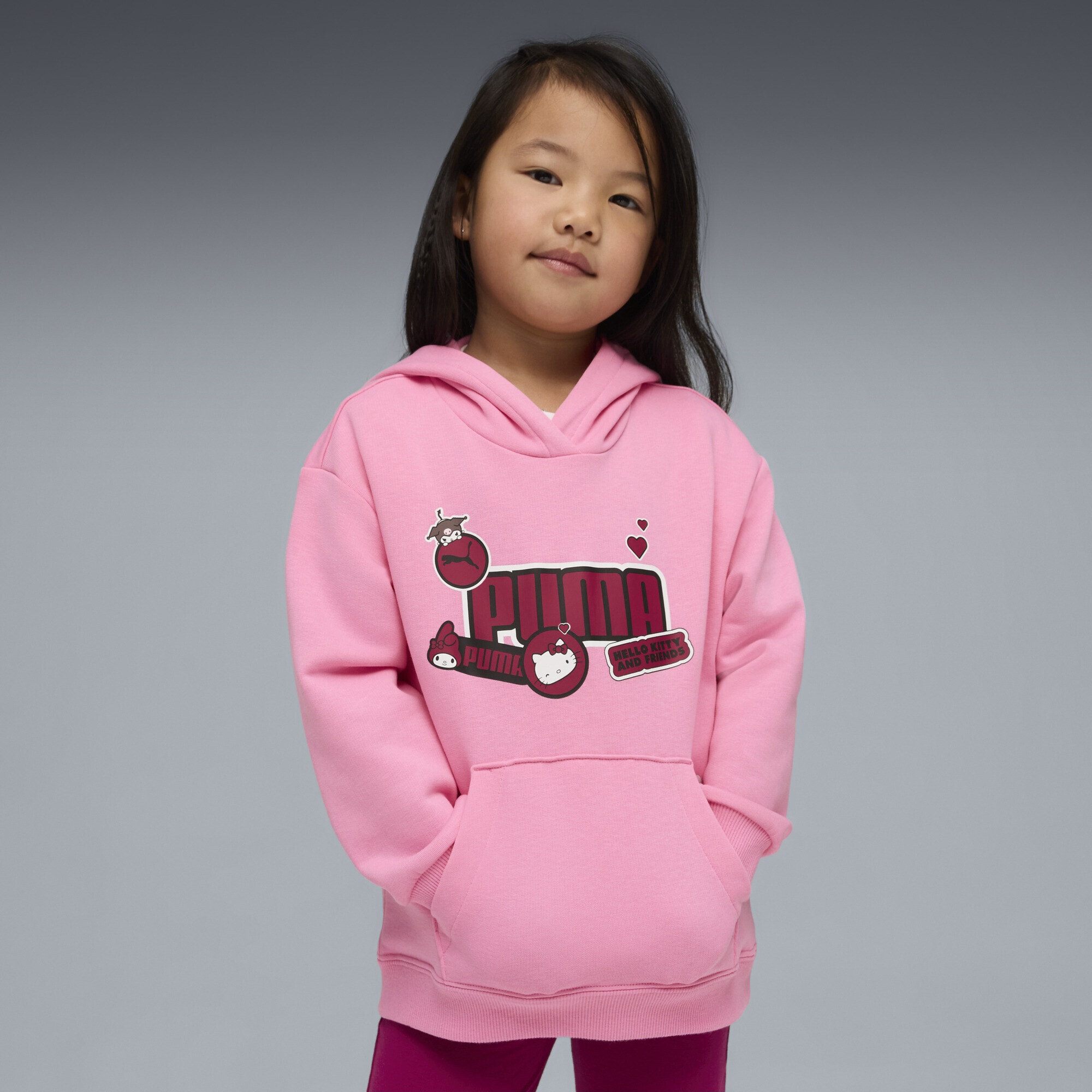 PUMA Kapuzenpullover »PUMA x HELLO KITTY AND FRIENDS Graphic Hoodie Mädchen«