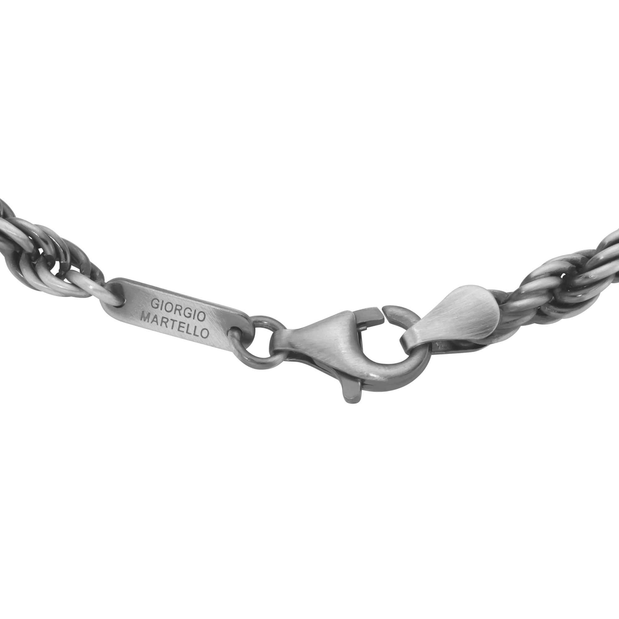 GIORGIO MARTELLO MILANO Armband »Kordelkette massiv, Silber 925«