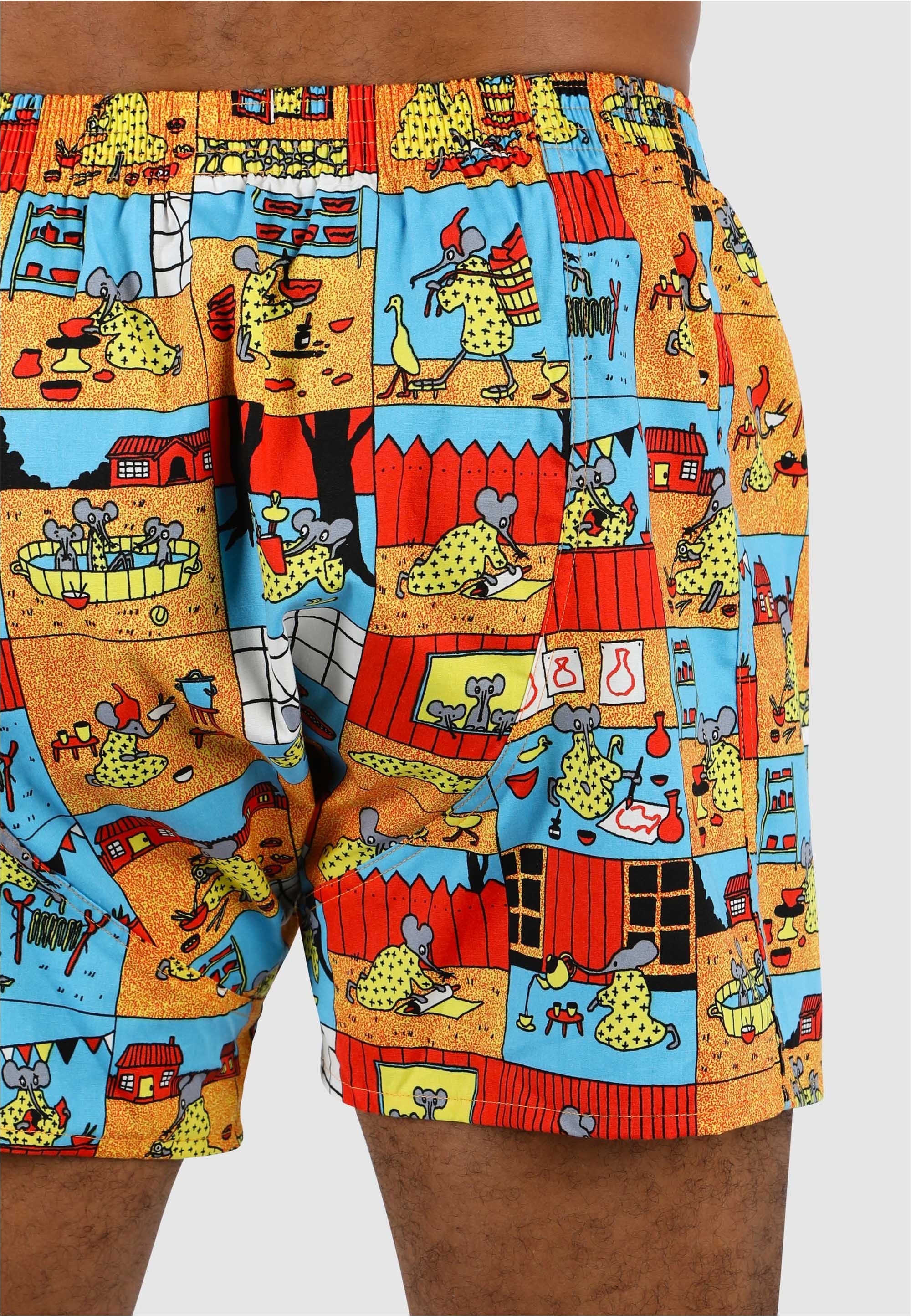 Lousy Livin Boxershorts »Unique« 3 Stk. mit elastischem Bund für bequemen Sitz