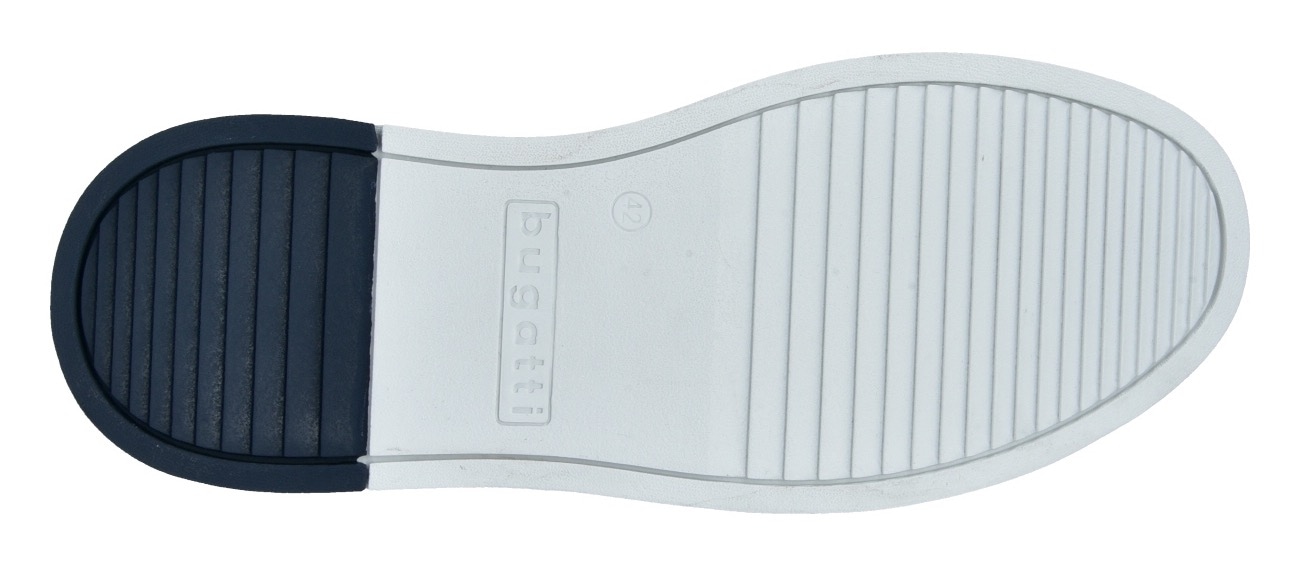 bugatti Sneaker, mit modischen Ziernähten, Freizeitschuh, Halbschuh, Schnürschuh