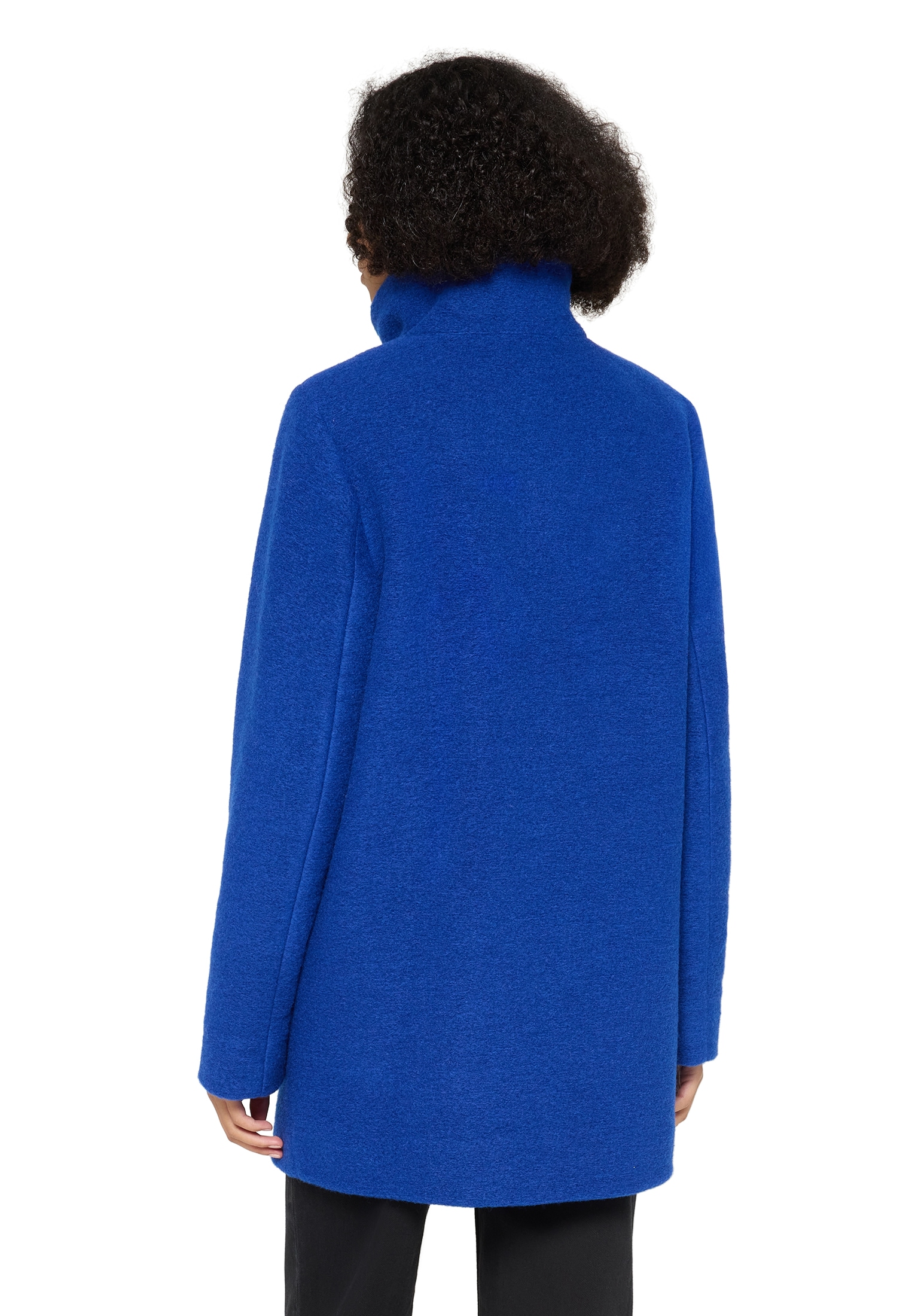 Amber & June Kurzjacke »Damen Kurzmantel mit Stehkragen«