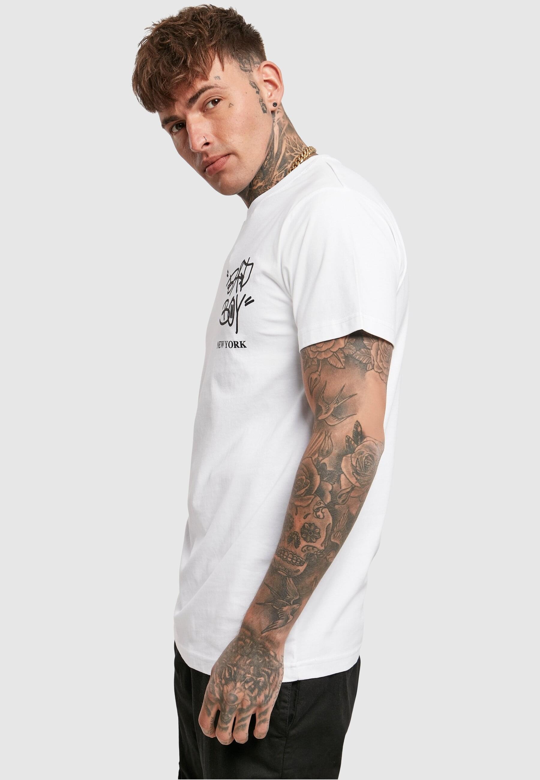 MisterTee T-Shirt »MisterTee Herren Bad Boy New York Tee«, (1 tlg.)