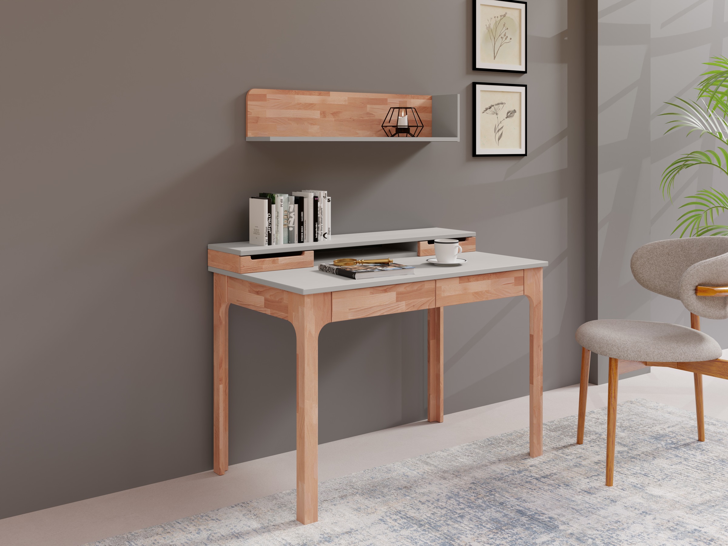 OTTO home Schreibtisch "Citra" schöne moderne Farbkombination günstig online kaufen