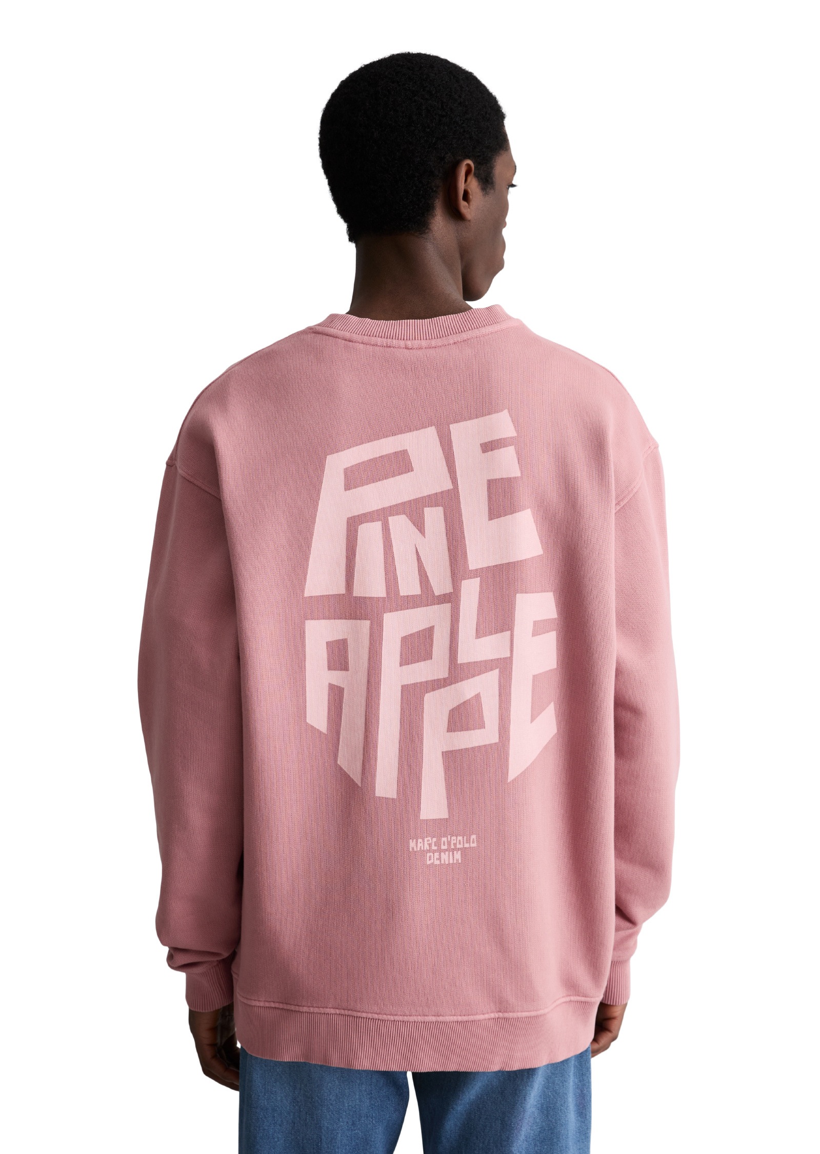 Marc O'Polo Denim Men Sweatshirt Dusty Raspberry M 2