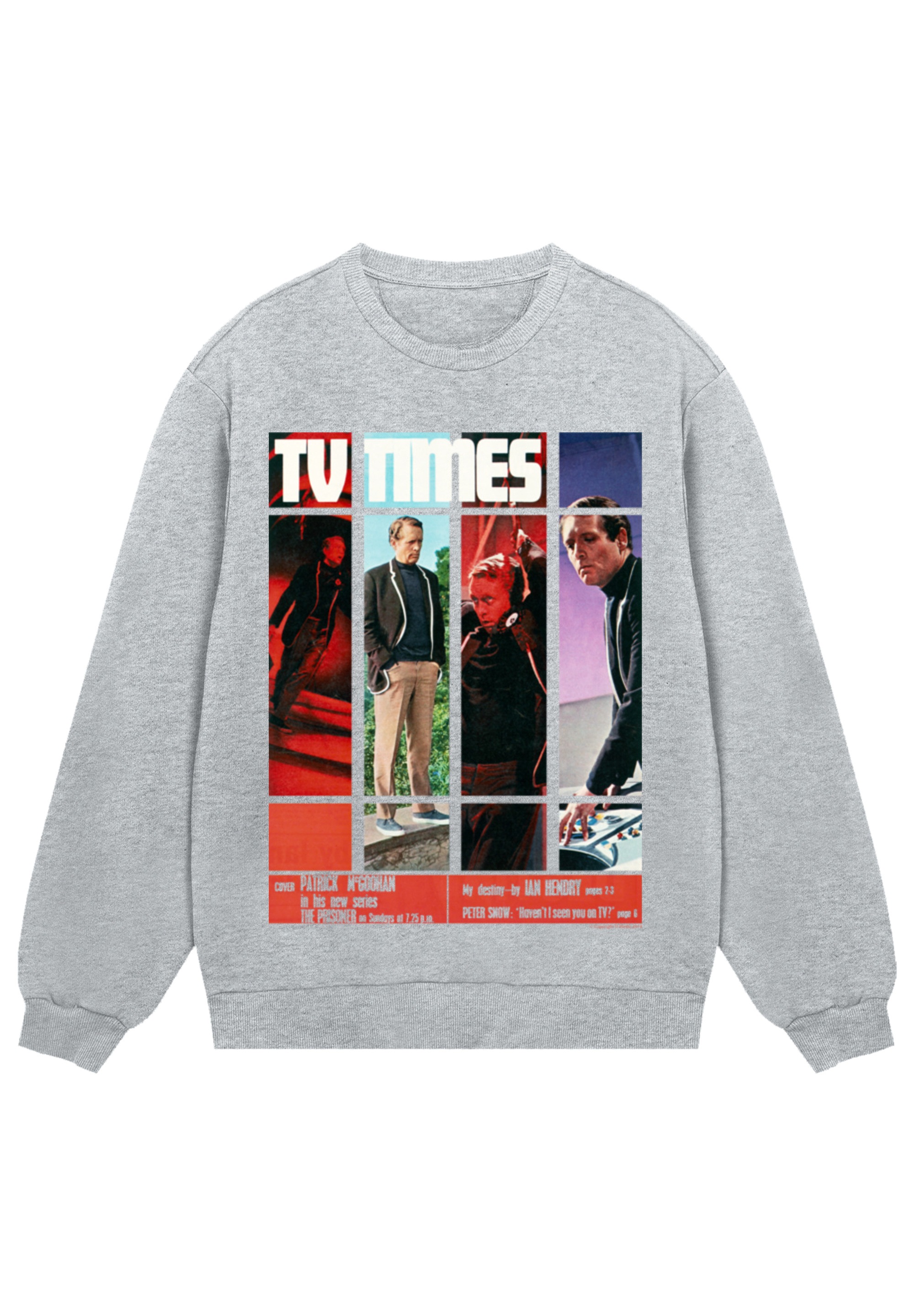 F4NT4STIC Sweatshirt "TV Times Patrick McGoohan The Prisoner 1967 Cover", P günstig online kaufen