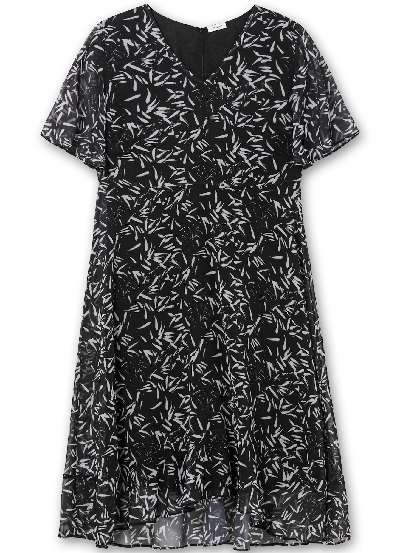 Sheego Chiffonkleid »Chiffonkleid«