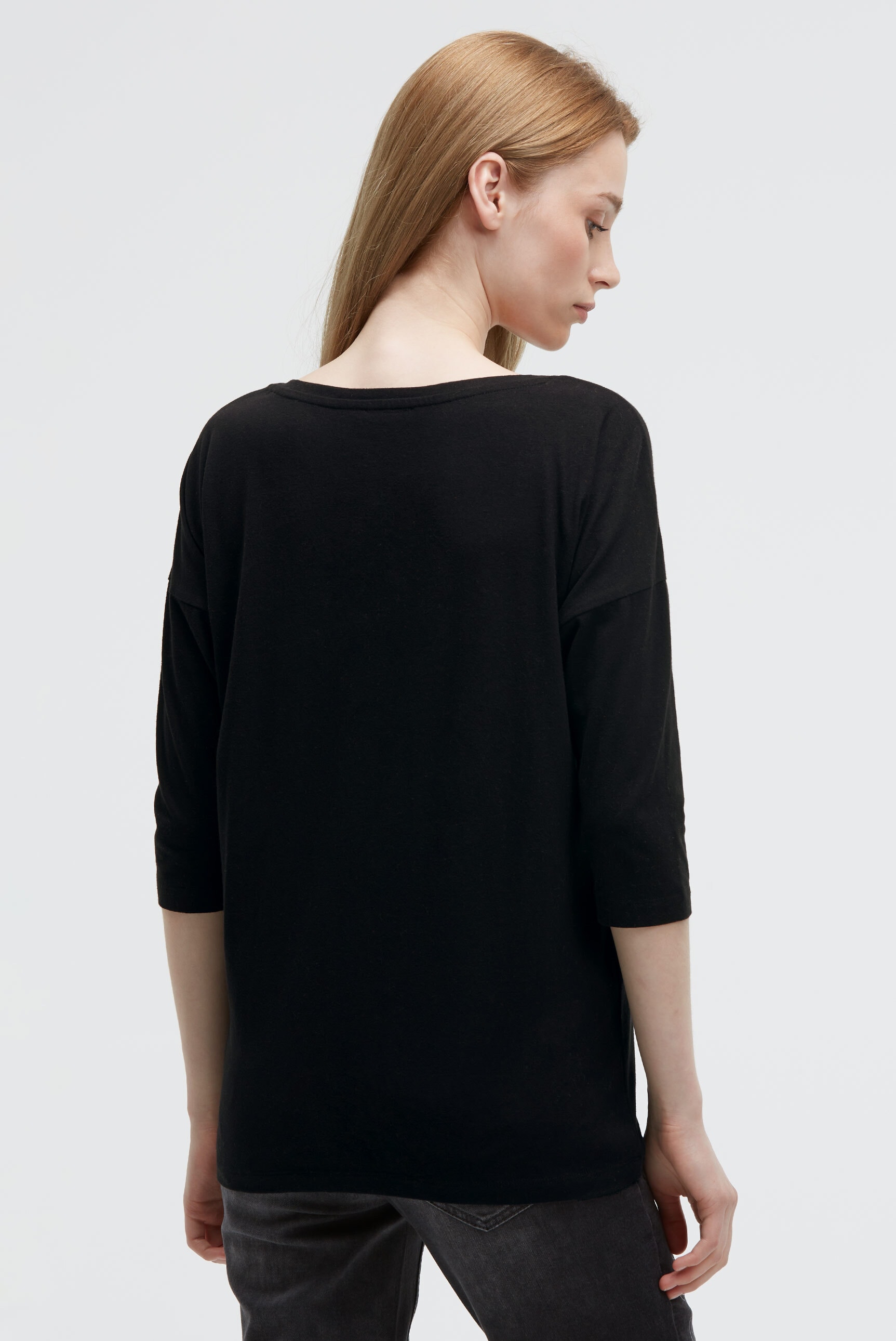 SOCCX 3/4-Arm-Shirt, mit Baumwolle