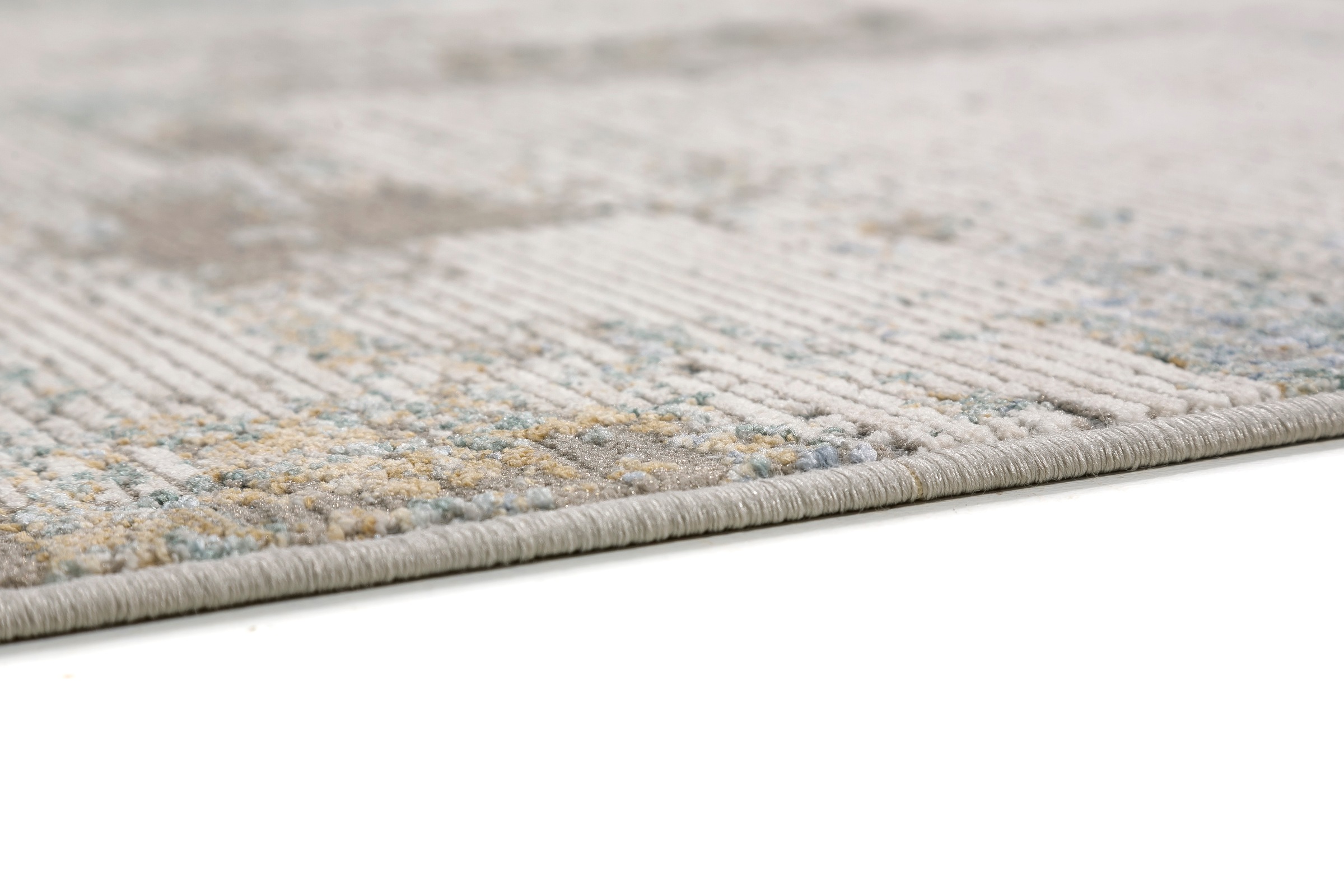 ASTRA Teppich »Calea 241«, rechteckig, 6 mm Höhe, Kurzflor mit Fransen, Wohnzimmer