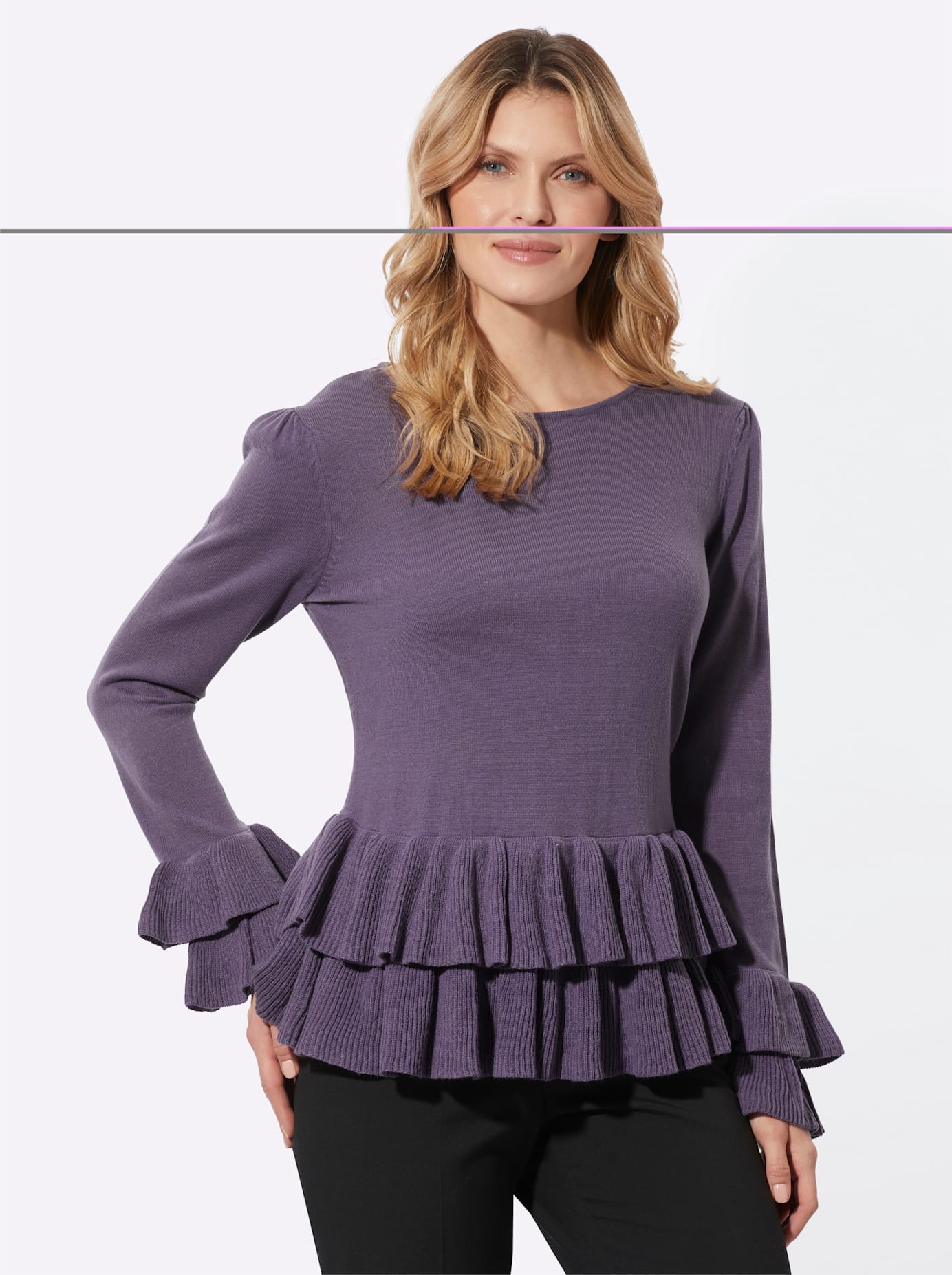 Classic Basics Rundhalspullover "Rundhals-Pullover" günstig online kaufen