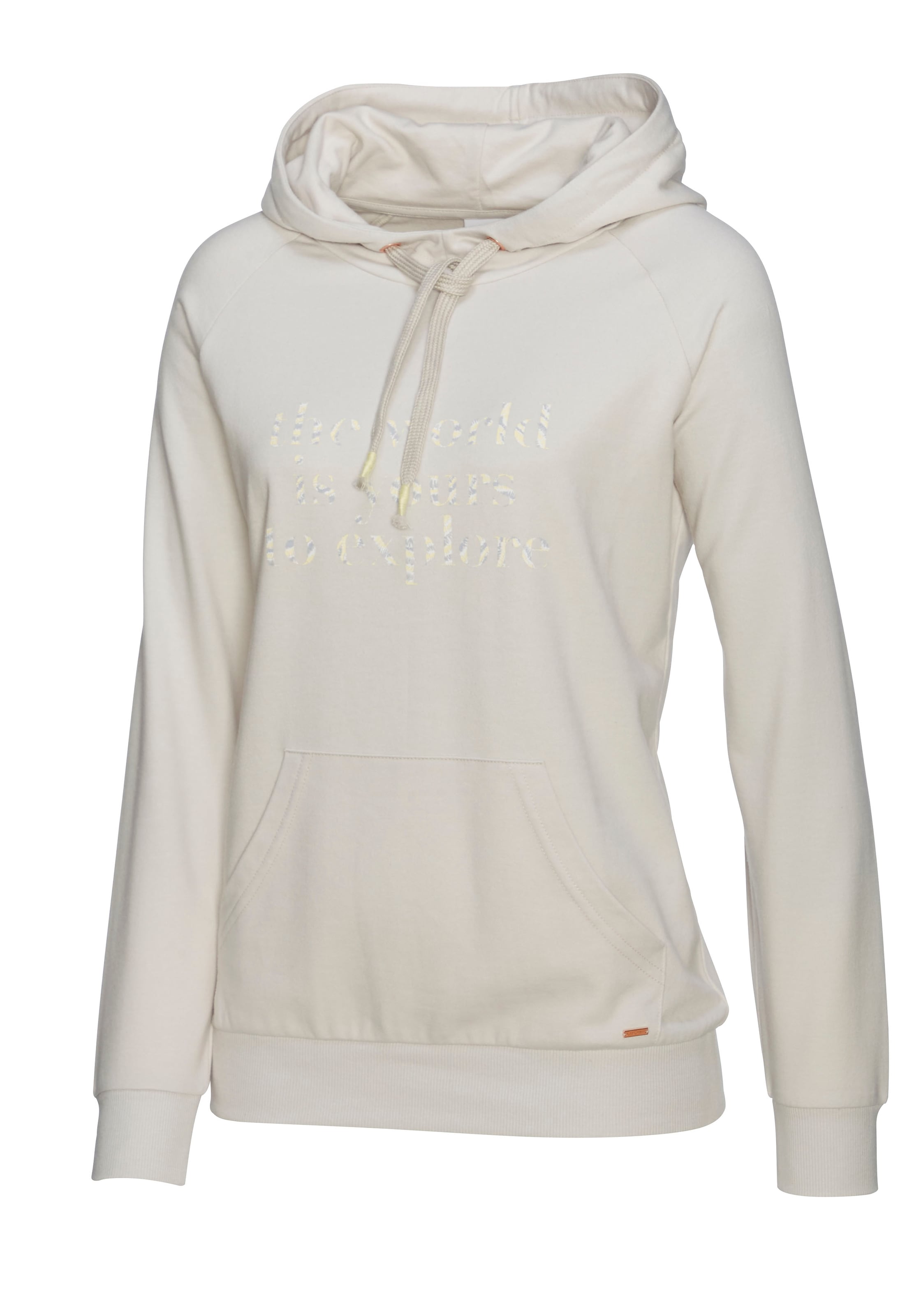 LASCANA Hoodie , mit Statement Druck, Loungewear
