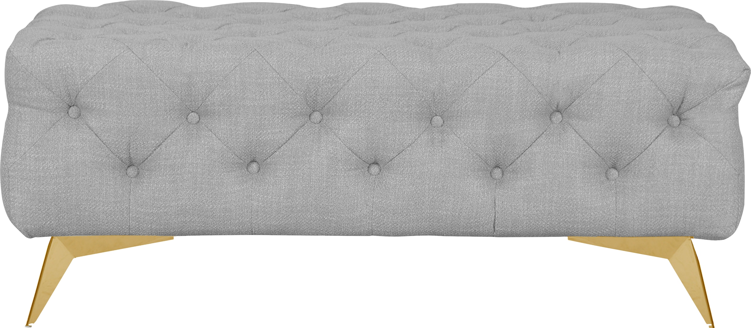 Home affaire Polsterhocker "Glynis" aufwändige Knopfheftung, moderne Cheste günstig online kaufen