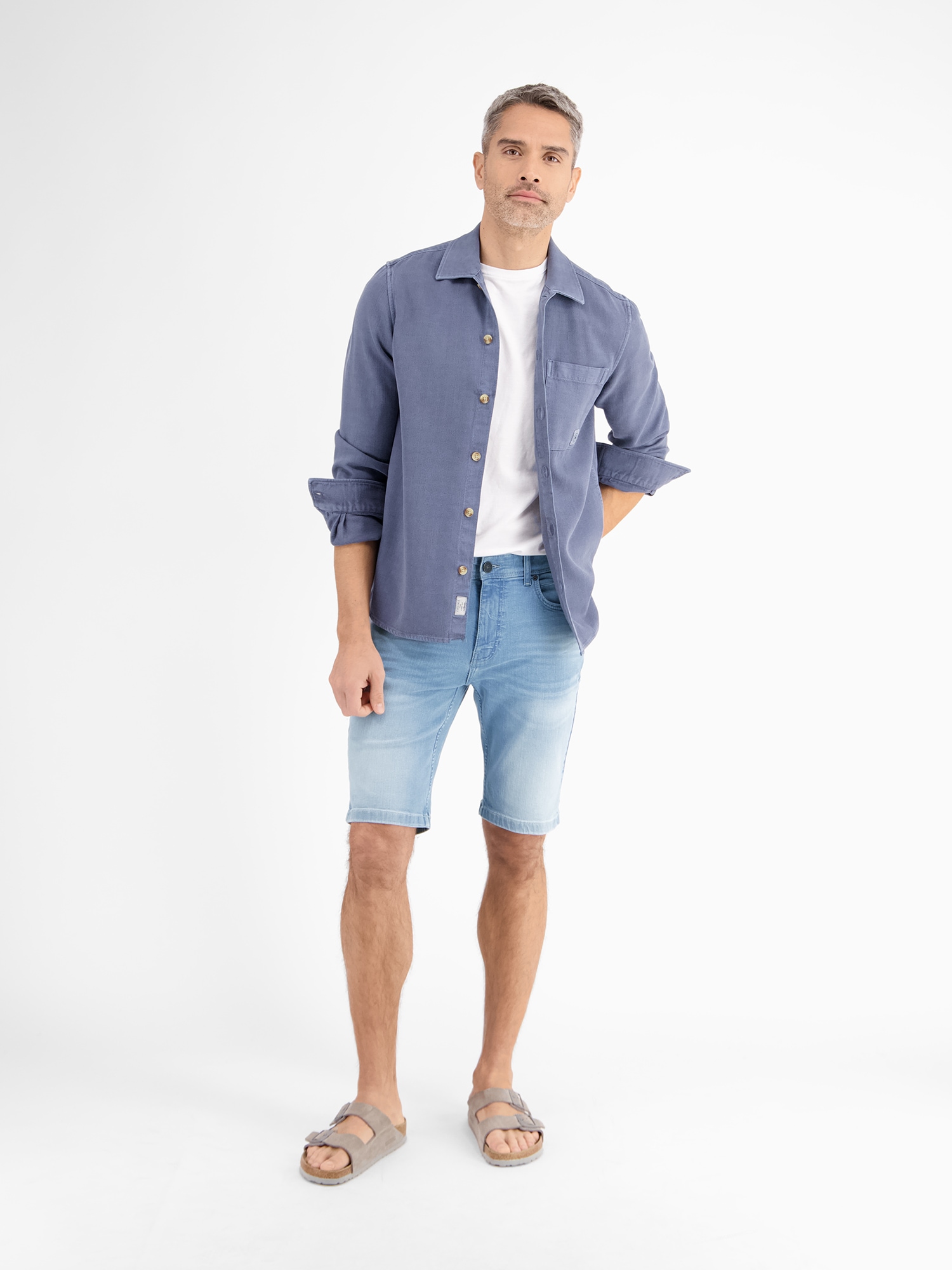LERROS Bermudas "Herren Denim-Bermuda in Comfort-Stretch" günstig online kaufen