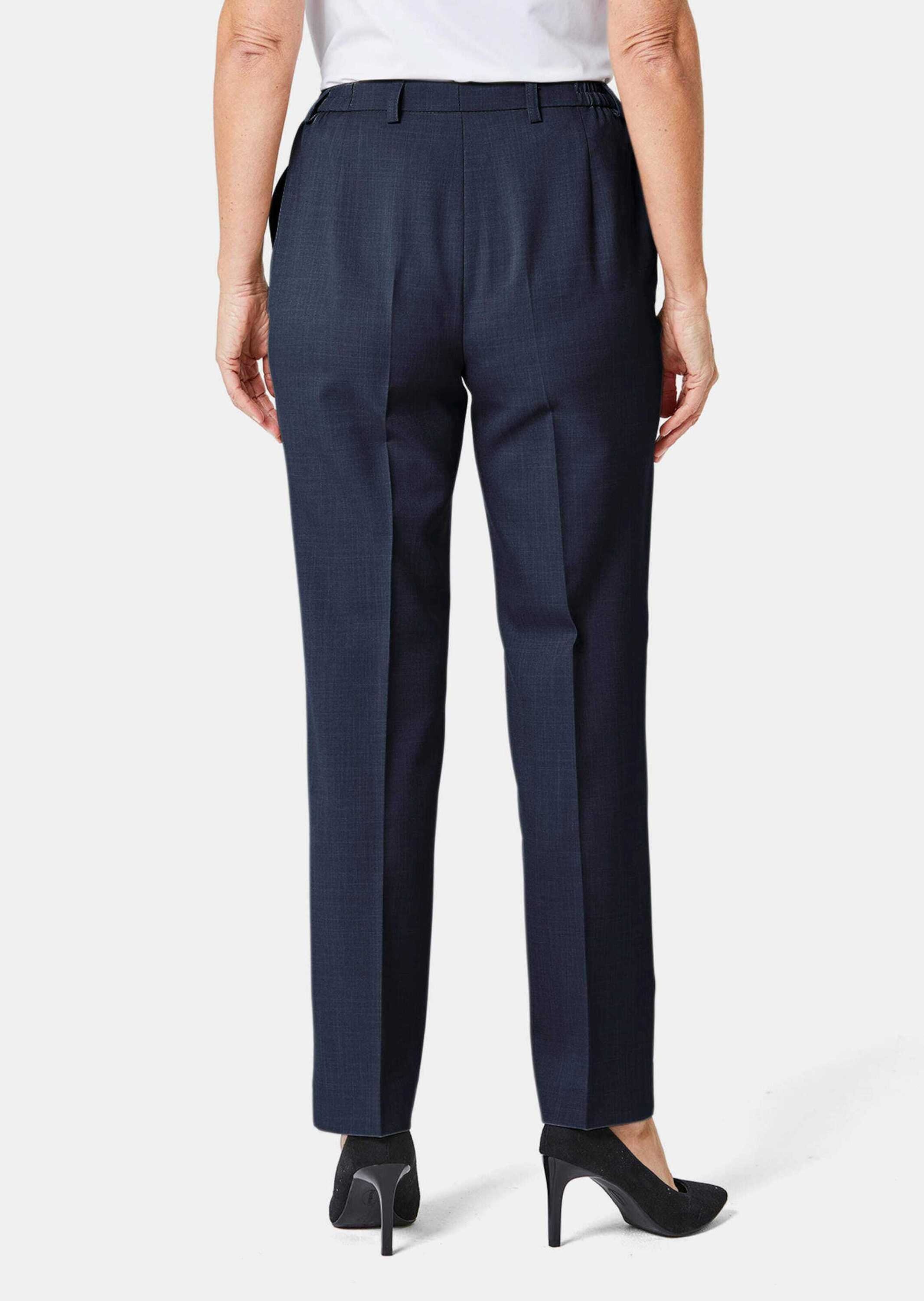 GOLDNER 2-in-1-Hose »Knitterarme Hose Carla mit SilverFresh-Ausrüstung«