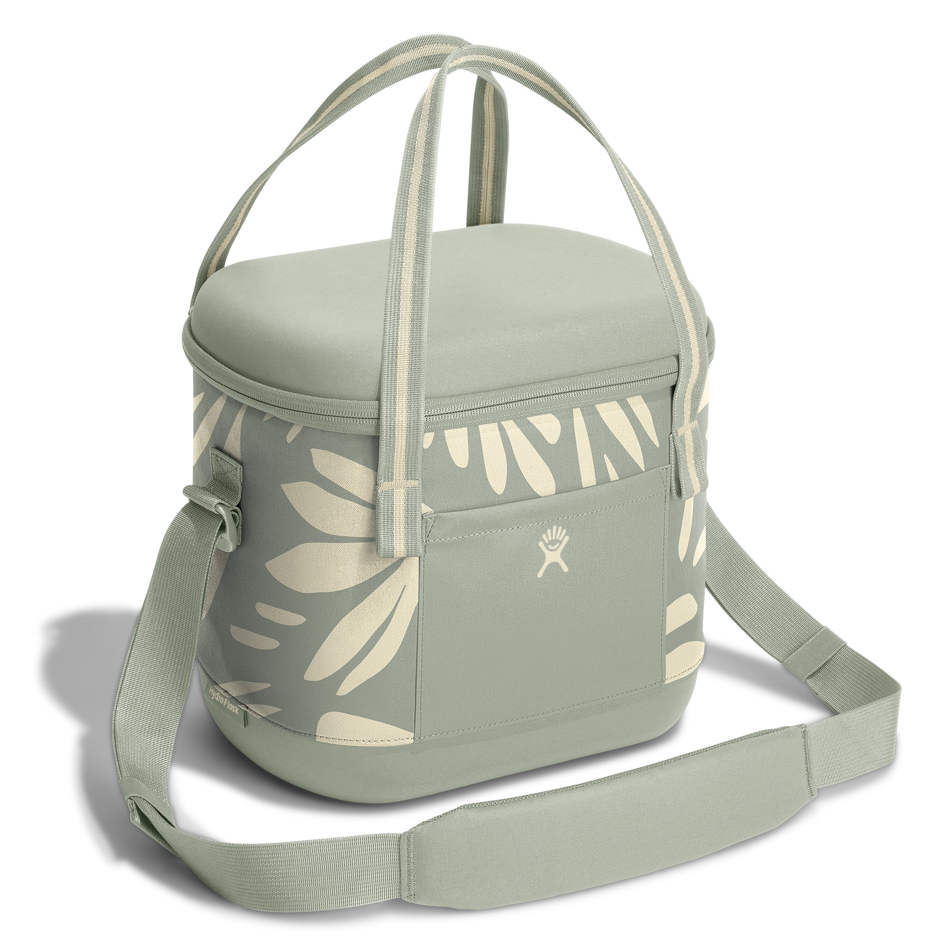 Hydro Flask Kühltasche »Carry Out Soft Cool Botanical Bliss Agave, 12 Liter«, langlebig, wasserdicht, mit vorgeformten Deckel und Boden