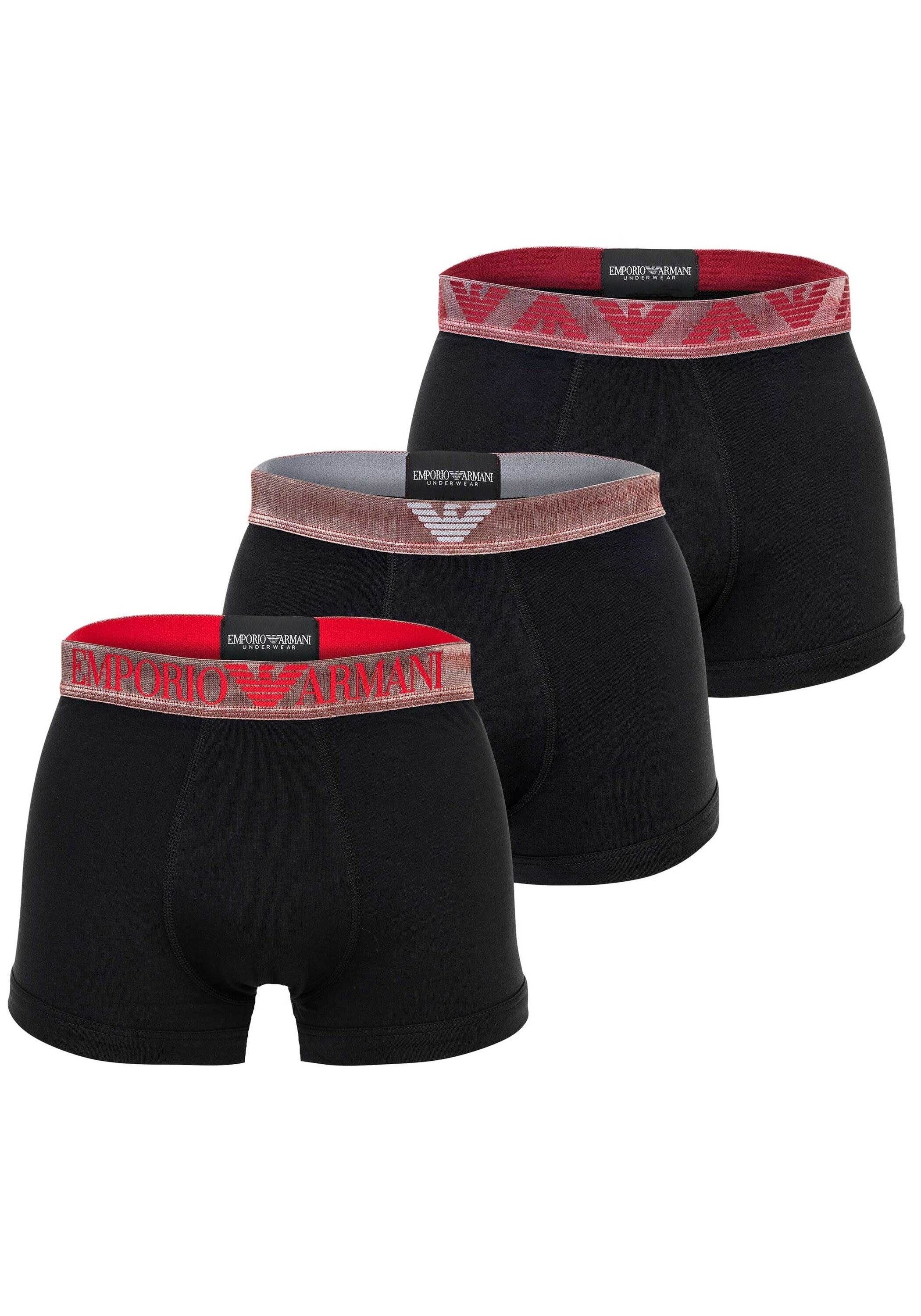 Emporio Armani Boxershorts "Boxershort SHINY LOGOBAND 3er Pack"