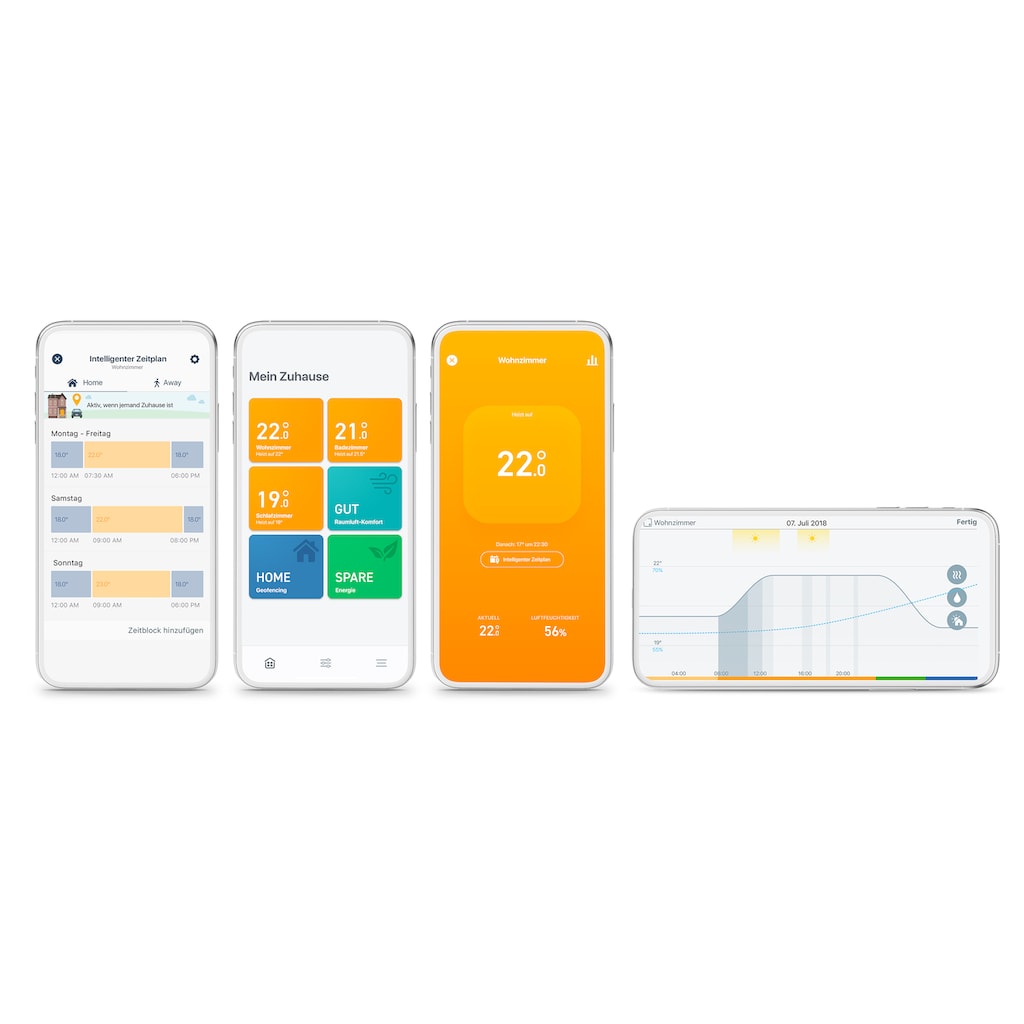 Tado Smart-Home-Steuerelement »Smartes Heizkörper Thermostat - Duo Pack«, (1 St.)
