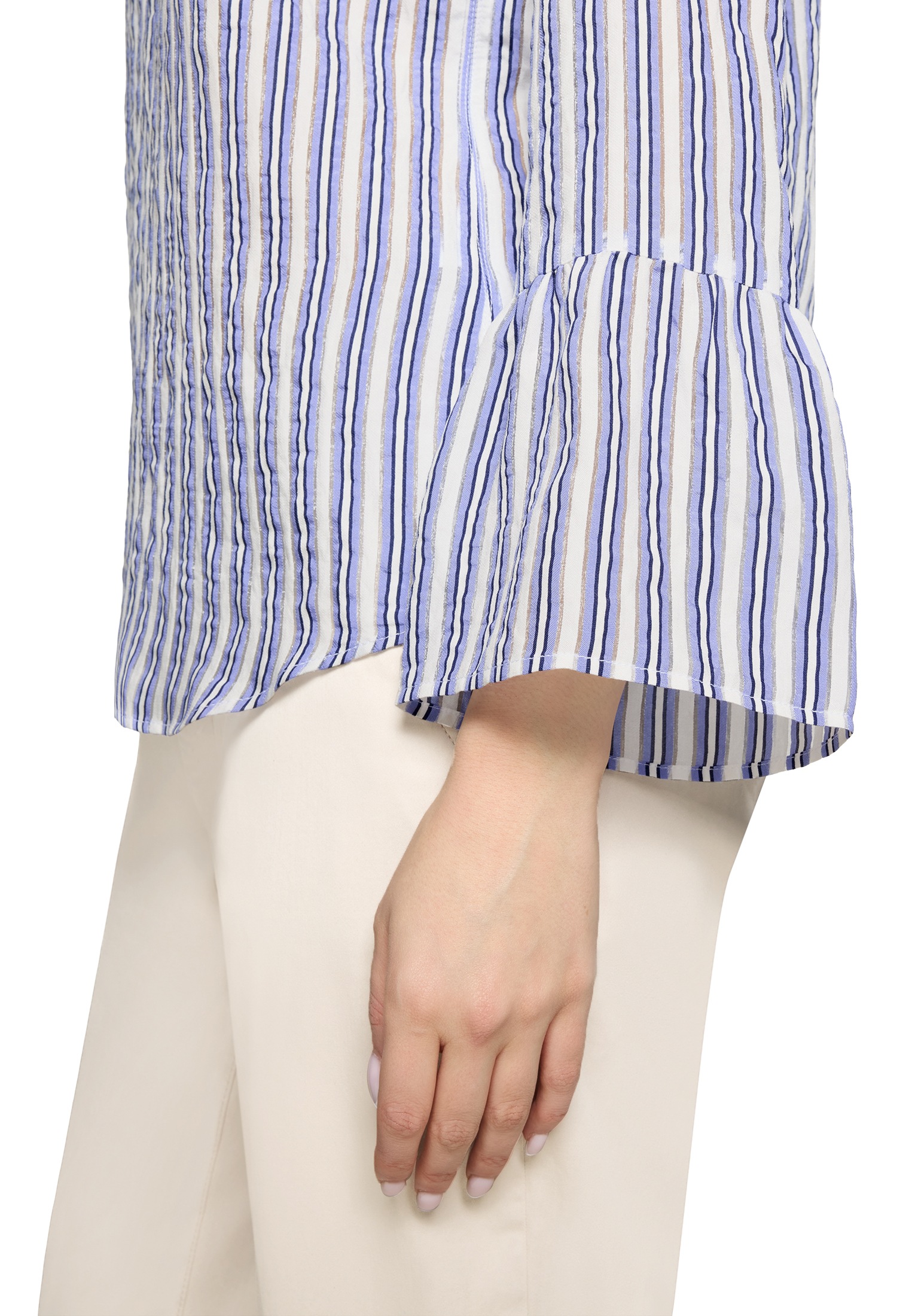 Cartoon Schlupfbluse »Damen mit Streifen«