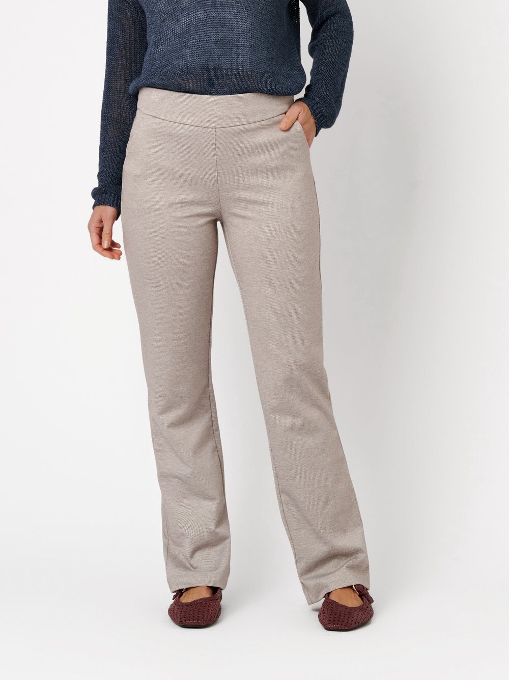 Relaxed Palazzohose "Scarlet Wide" in entspannter Passform
