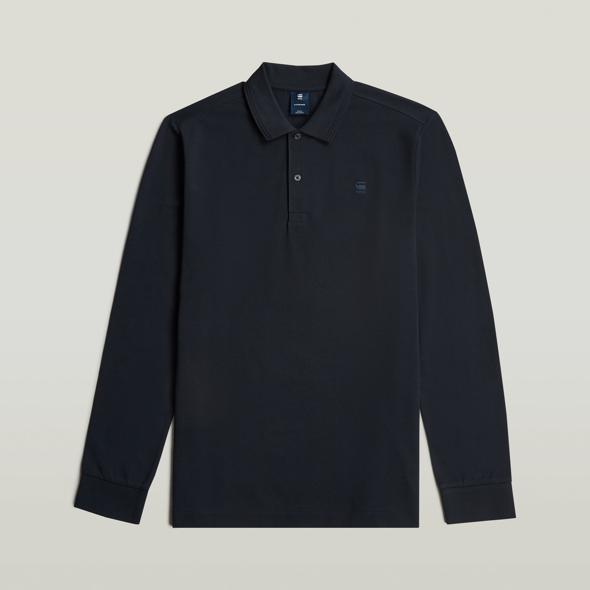 G-STAR Poloshirt »Dunda Slim Polo«, langärmlig, mit Logo