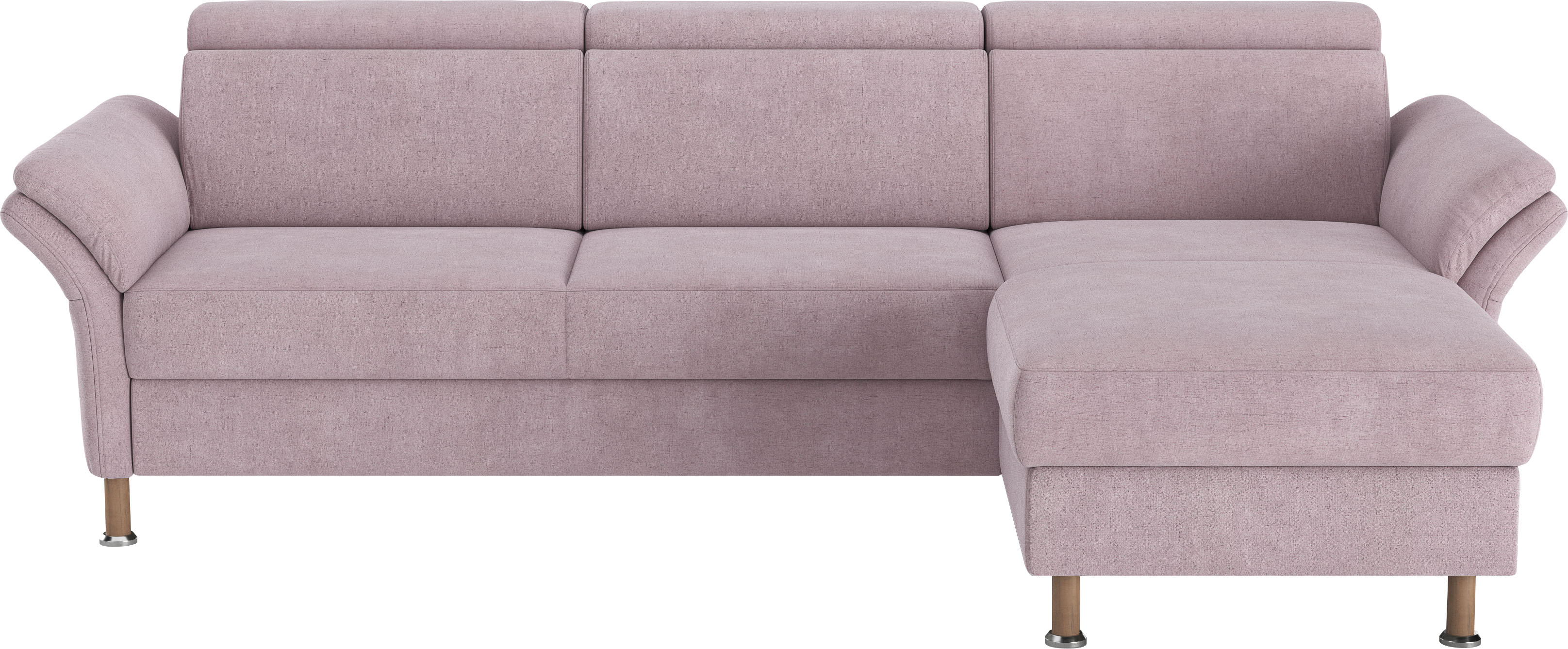 OTTO home Ecksofa "Calypso L-Form" mit motorischen Funktionen im Sofa und Recamiere