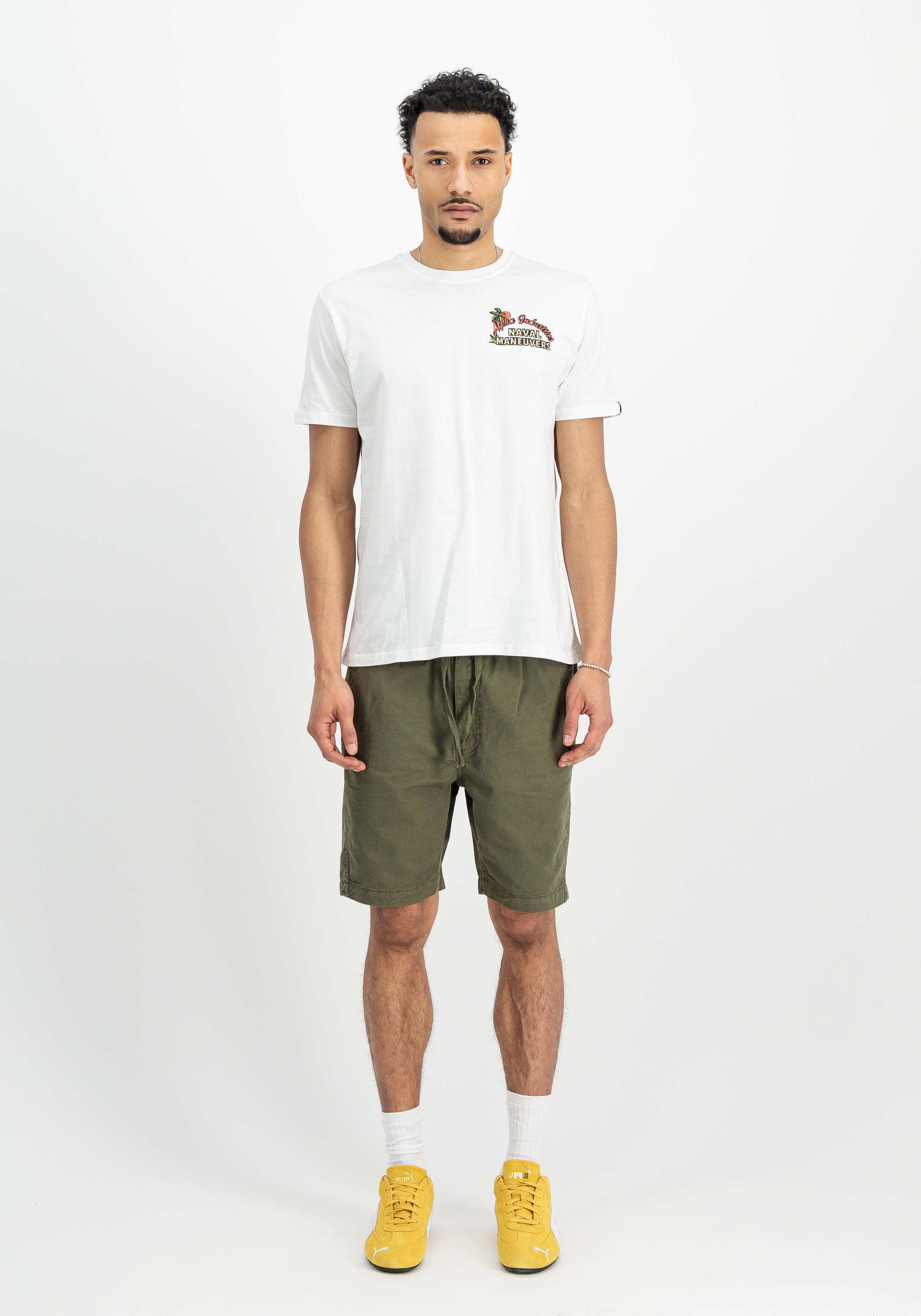 Alpha Industries T-Shirt »Naval Backprint T-Shirt T-Shirt«