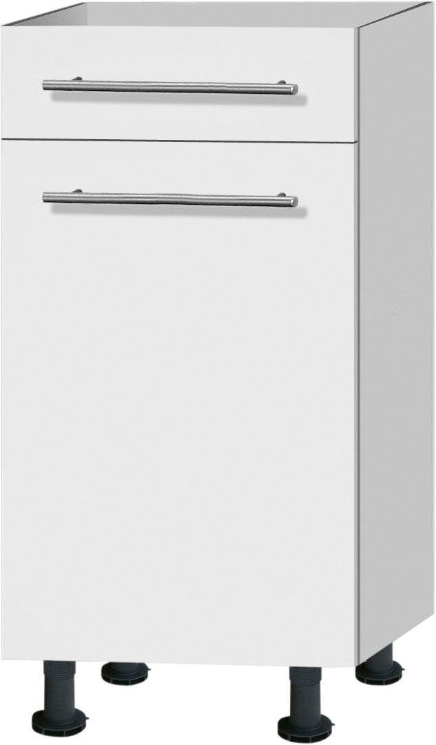 OPTIFIT Unterschrank »Bern«, 40 cm breit, mit Tür und Schubkasten, mit  höhenverstellbaren Füßen | BAUR