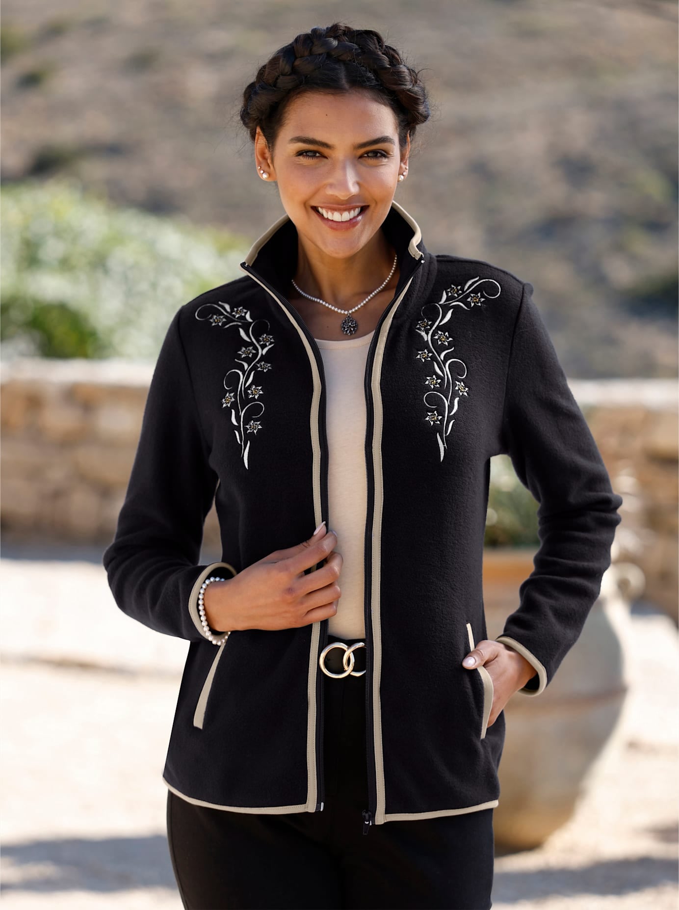 Classic Basics Fleecejacke günstig online kaufen