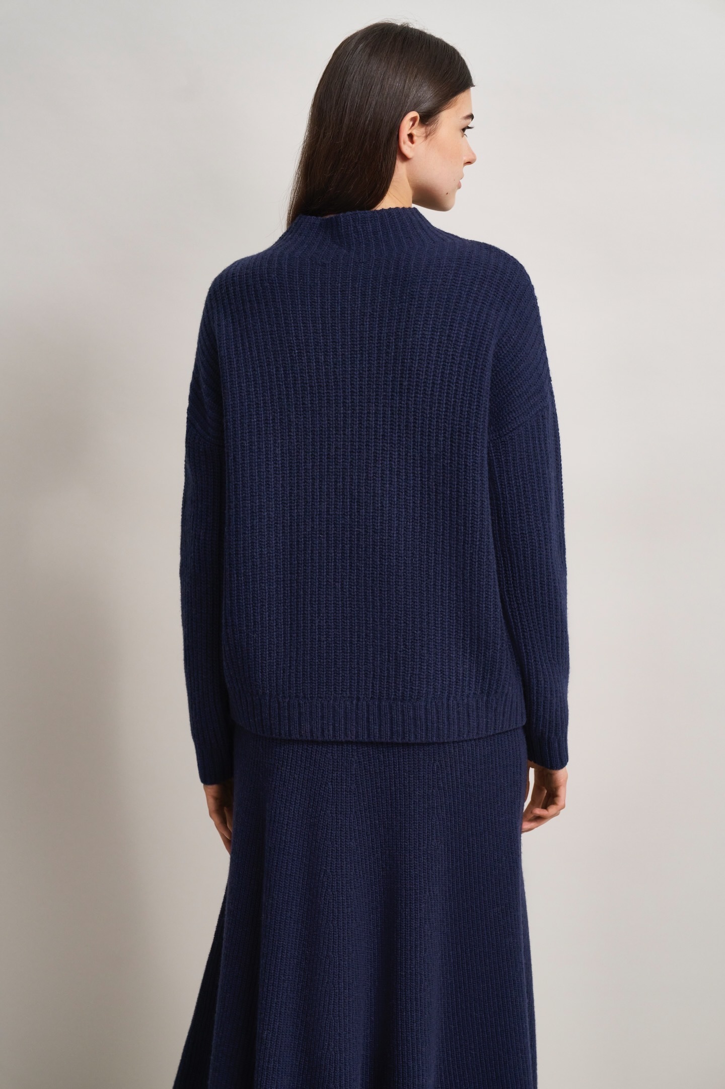 bugatti Rundhalspullover, mit leichtem Turtleneck