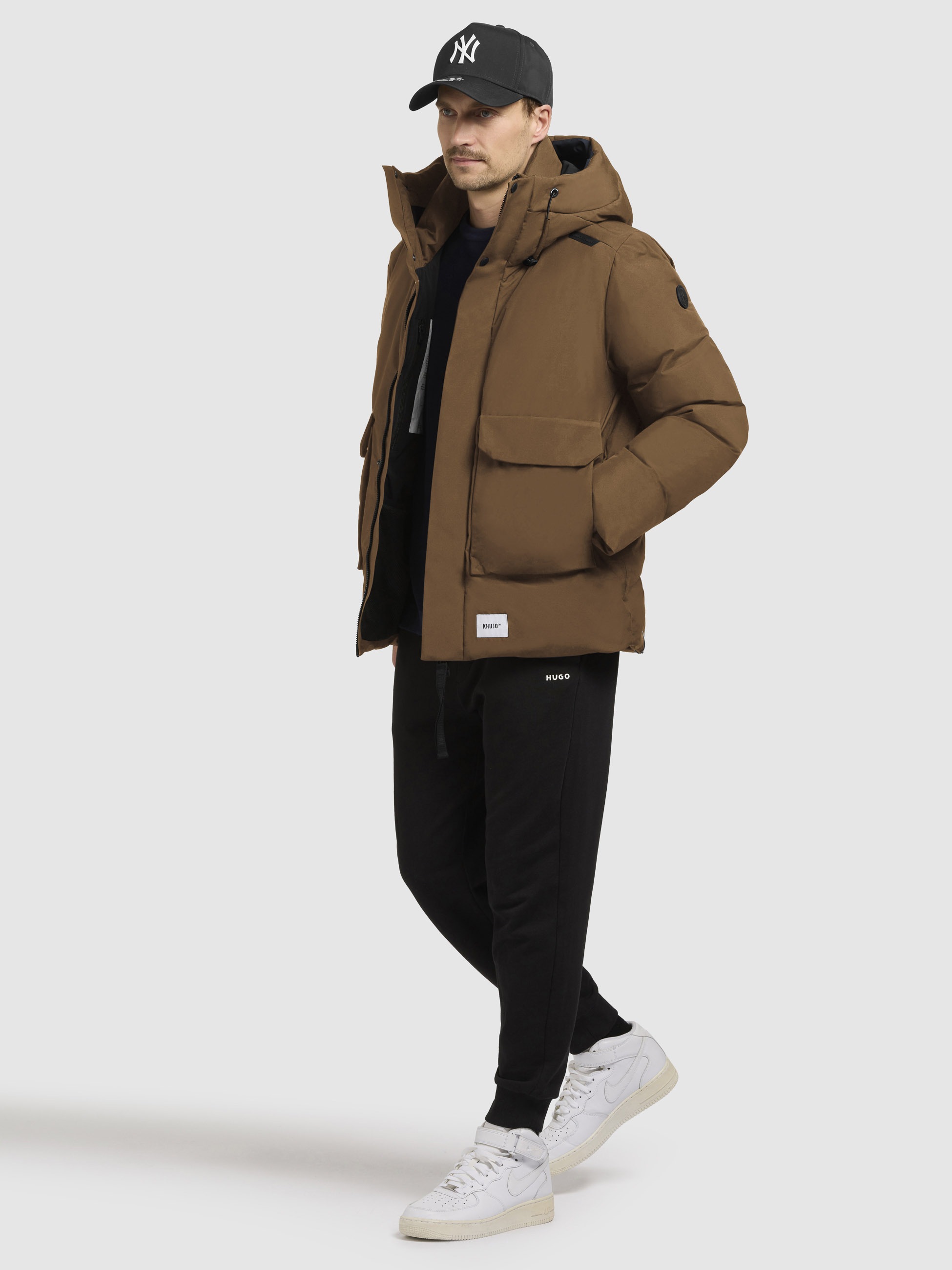 khujo Anorak »HINTO2«, mit Kapuze