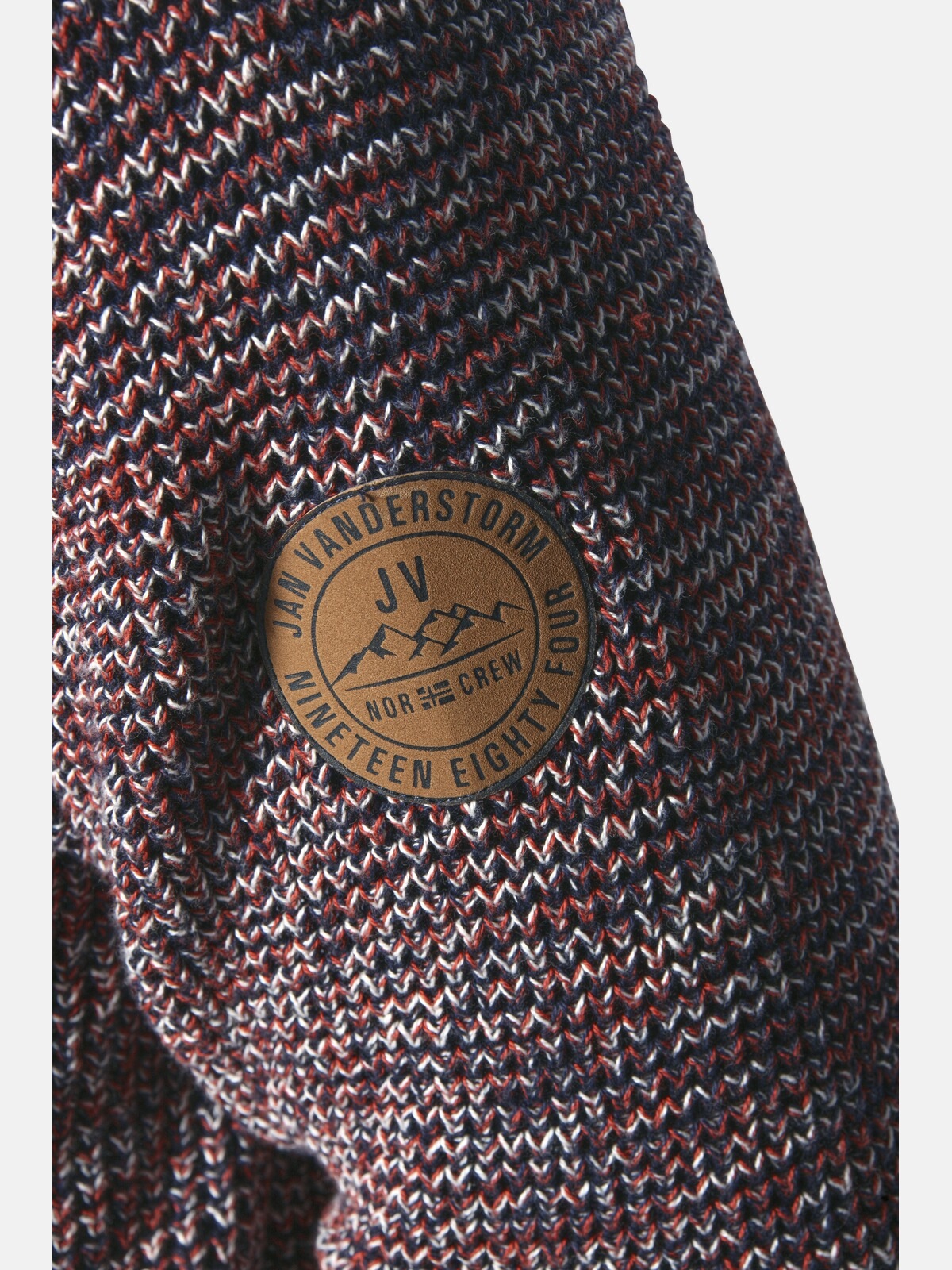 Jan Vanderstorm Schalkragenpullover »Pullover LARNO«, (1 tlg.)