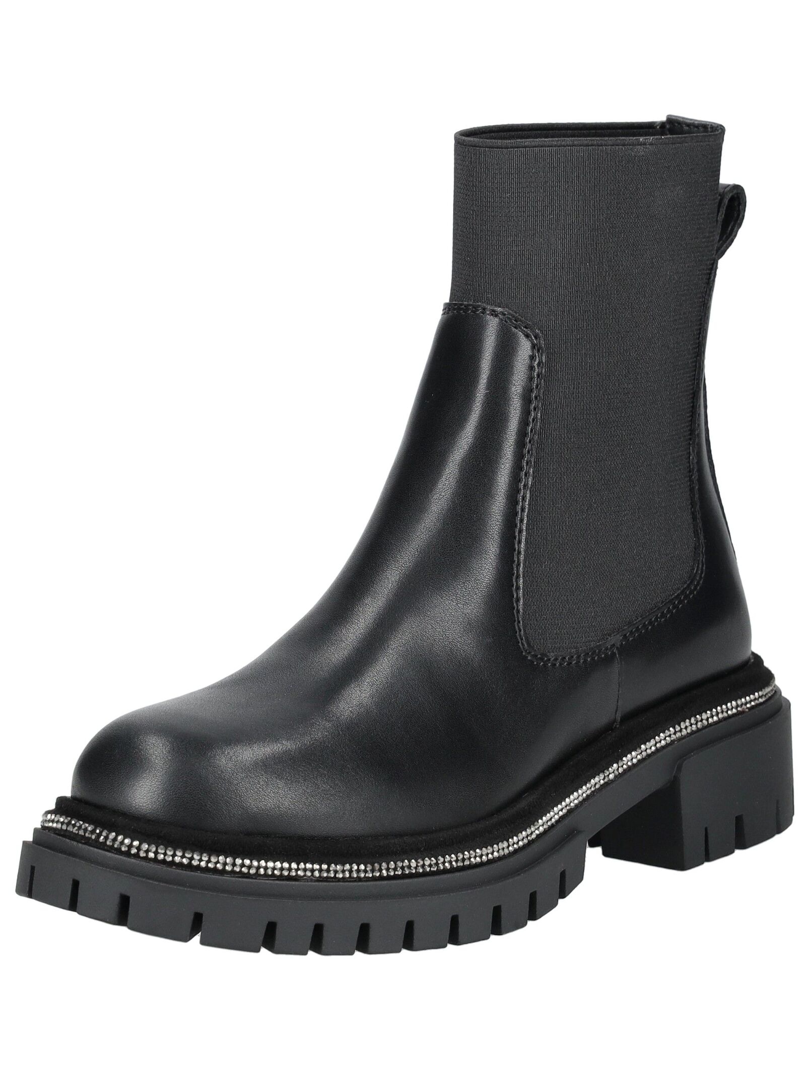 STEVE MADDEN Stiefelette "STEVE MADDEN Stiefelette Leder/Textil" günstig online kaufen