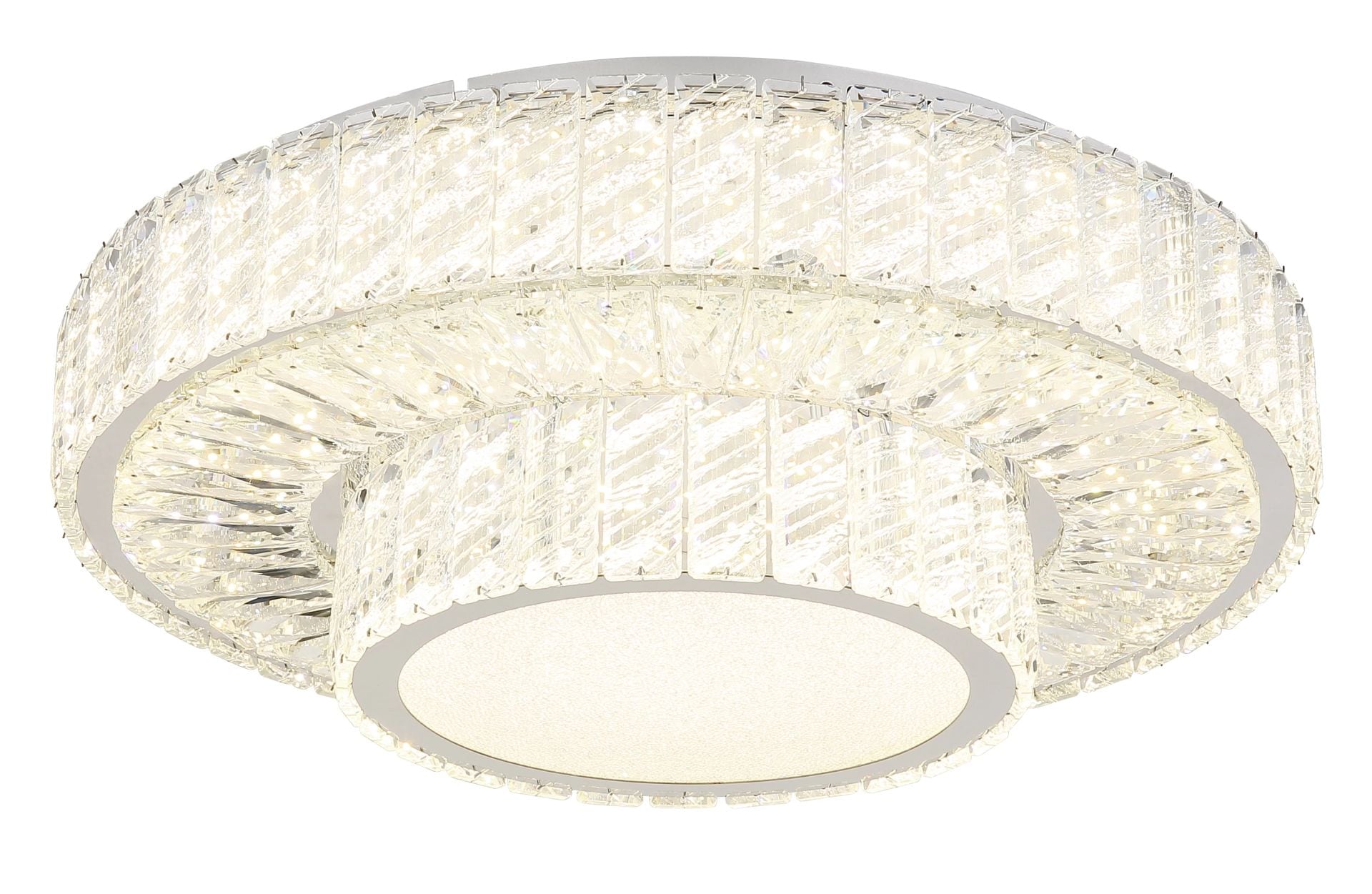 GLOBO LIGHTING Deckenleuchte »MUCKY«, Leuchtmittel LED-Modul | LED fest integriert, K5 Kristalle klar