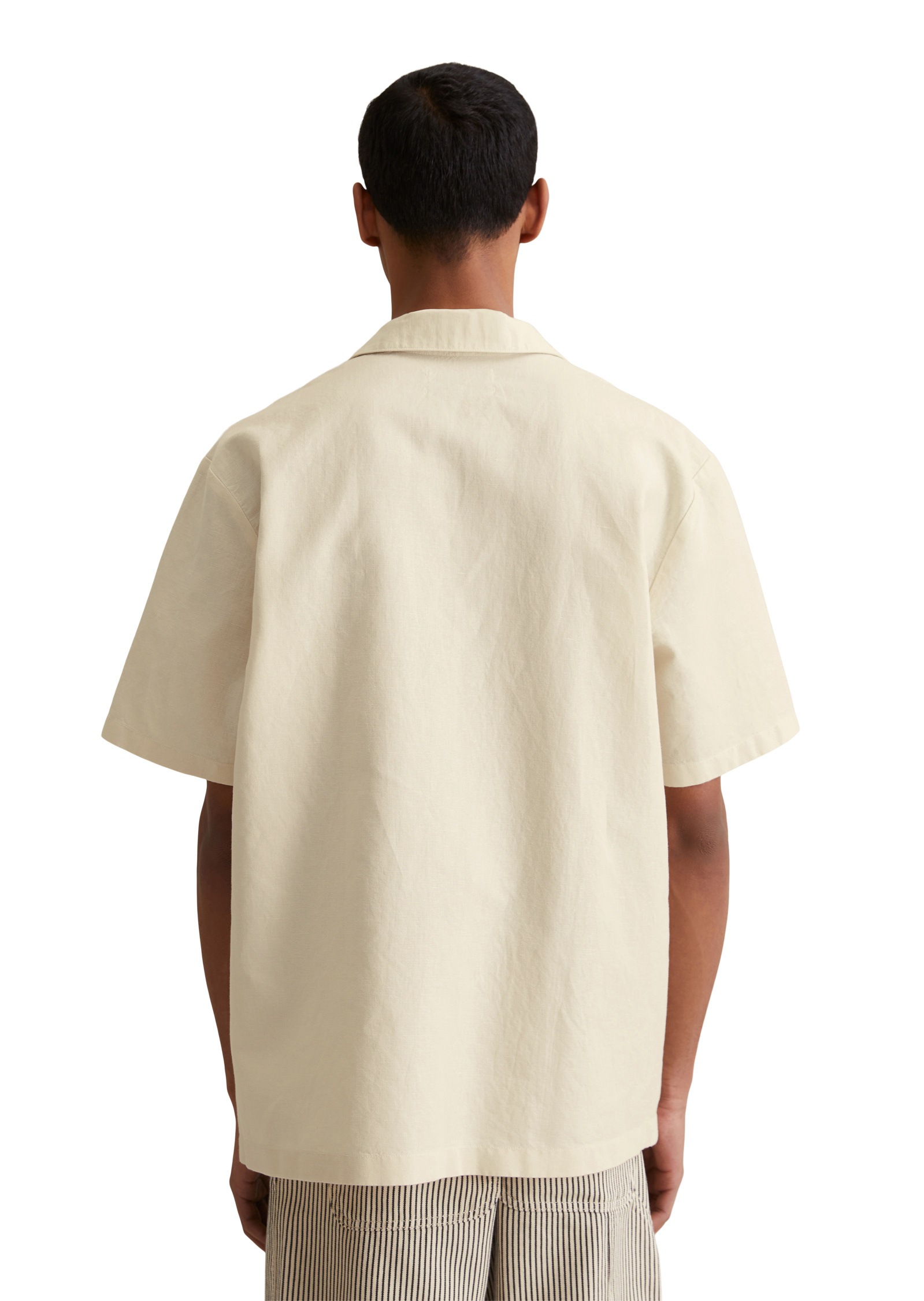 Thumbnail - Marc OPolo DENIM Kurzarmhemd "aus Leinen-Bio-Baumwoll-Mix"