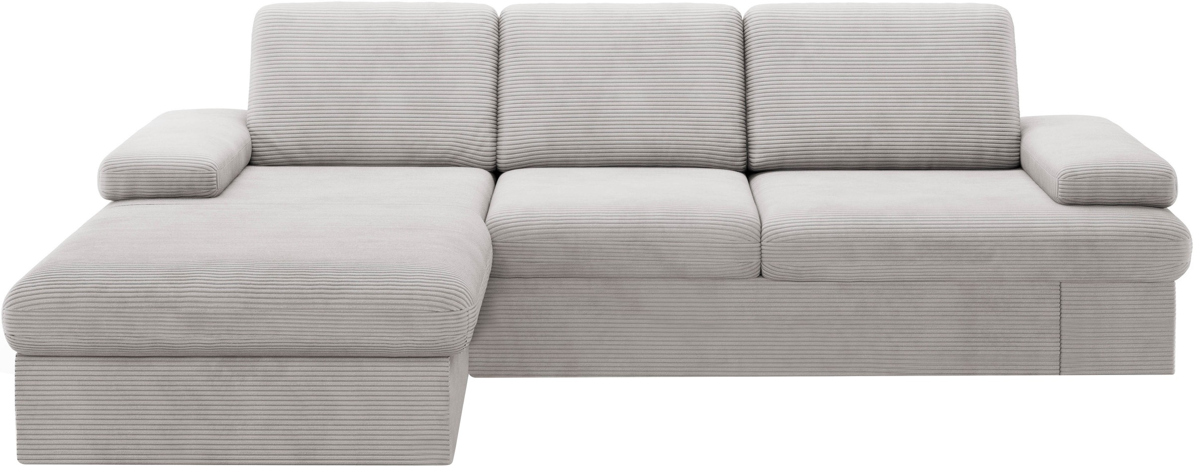 sit&more Ecksofa "Moreno L-Form, B: 247 cm" mit Armteilverstellung, optiona günstig online kaufen