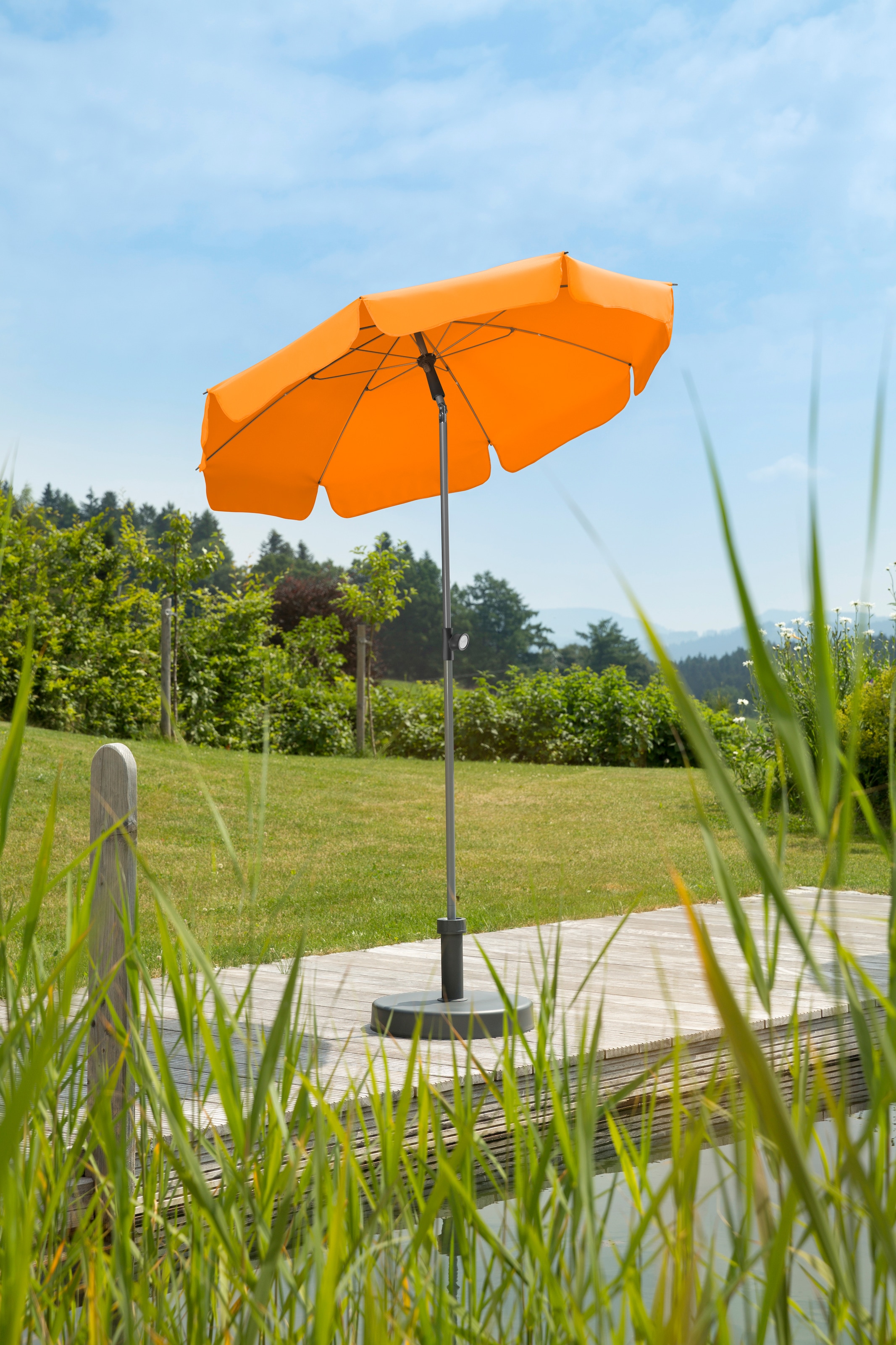 Schneider Schirme Sonnenschirm "Locarno", abknickbar, ohne Schirmständer