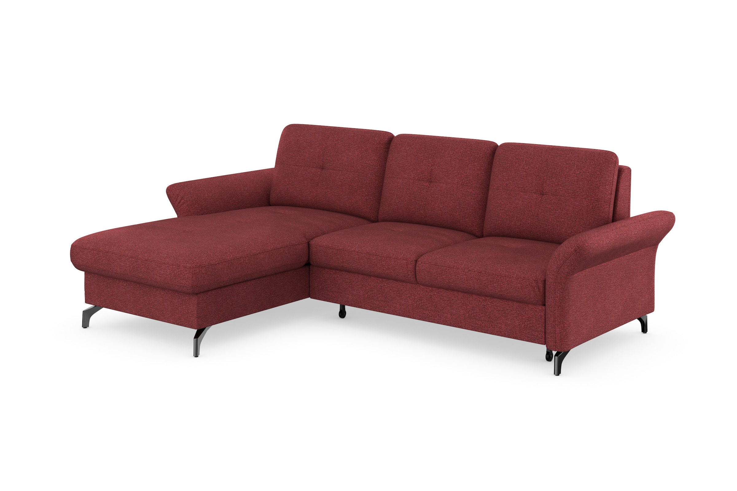 Places of Style Ecksofa "Calando L-Form", wahlweise mit Bettfunktion, Bettk günstig online kaufen