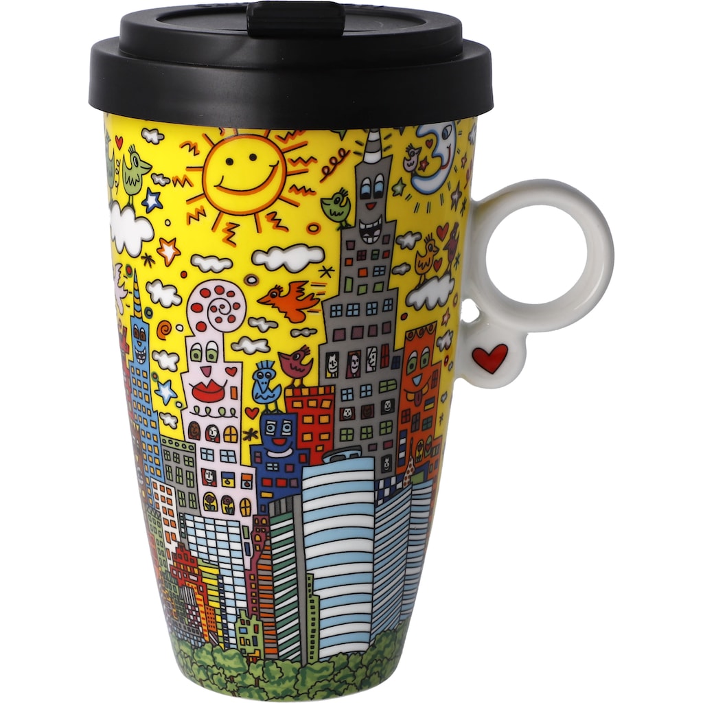 Goebel Coffee-to-go-Becher »James Rizzi - "My New York City Sunset"«