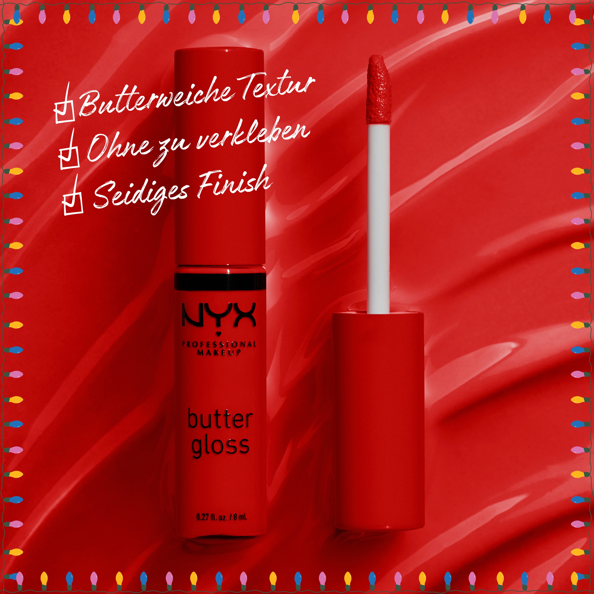 NYX Lipgloss-Set »Little Nero's Pizza«, (Spar-Set, 6 tlg.), Butterweiche Textur für geschmeidige, glänzende Lippen