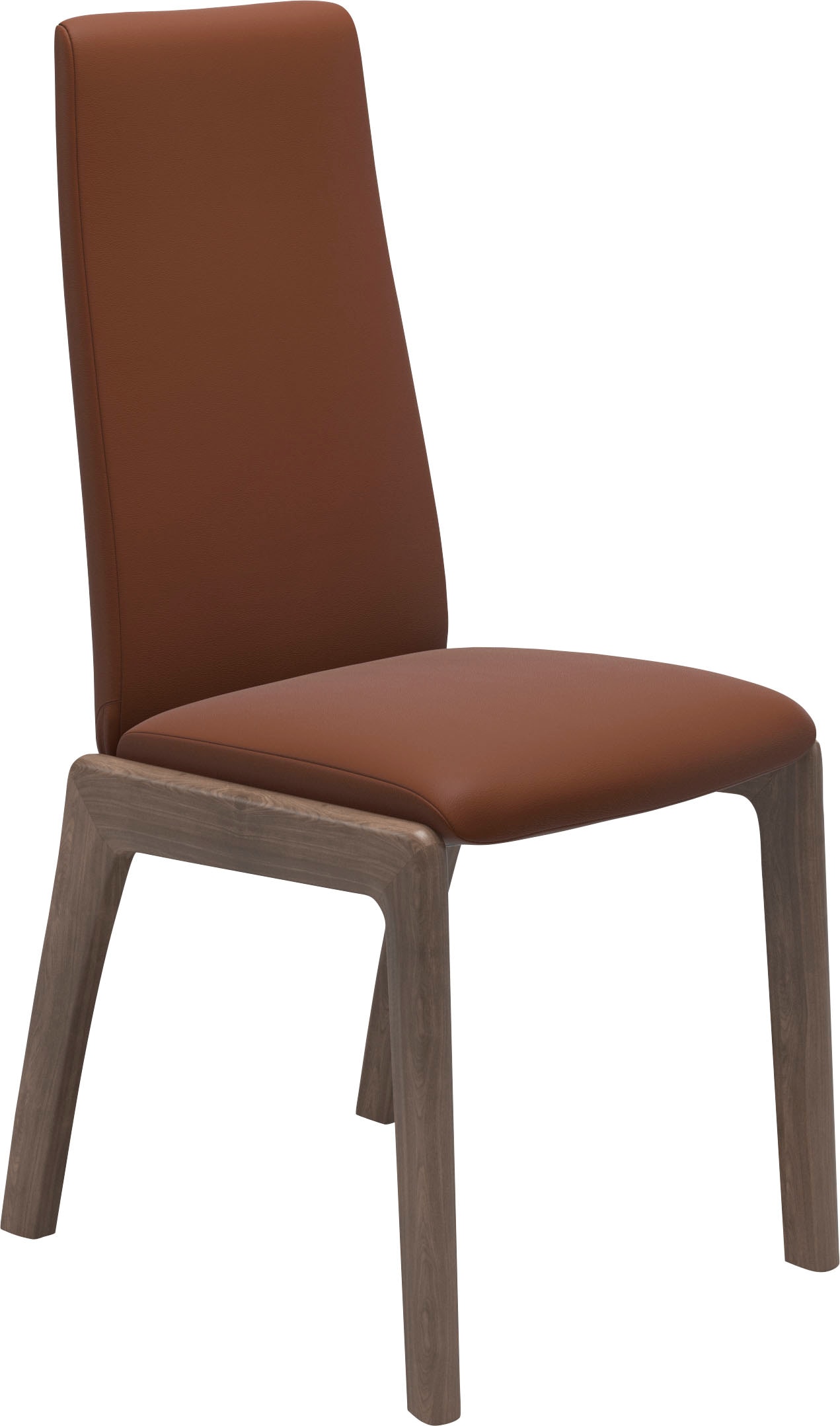 Stressless® Polsterstuhl »Laurel«, Leder PALOMA, High Back, Größe M, mit abgerundeten Beinen in Walnuss